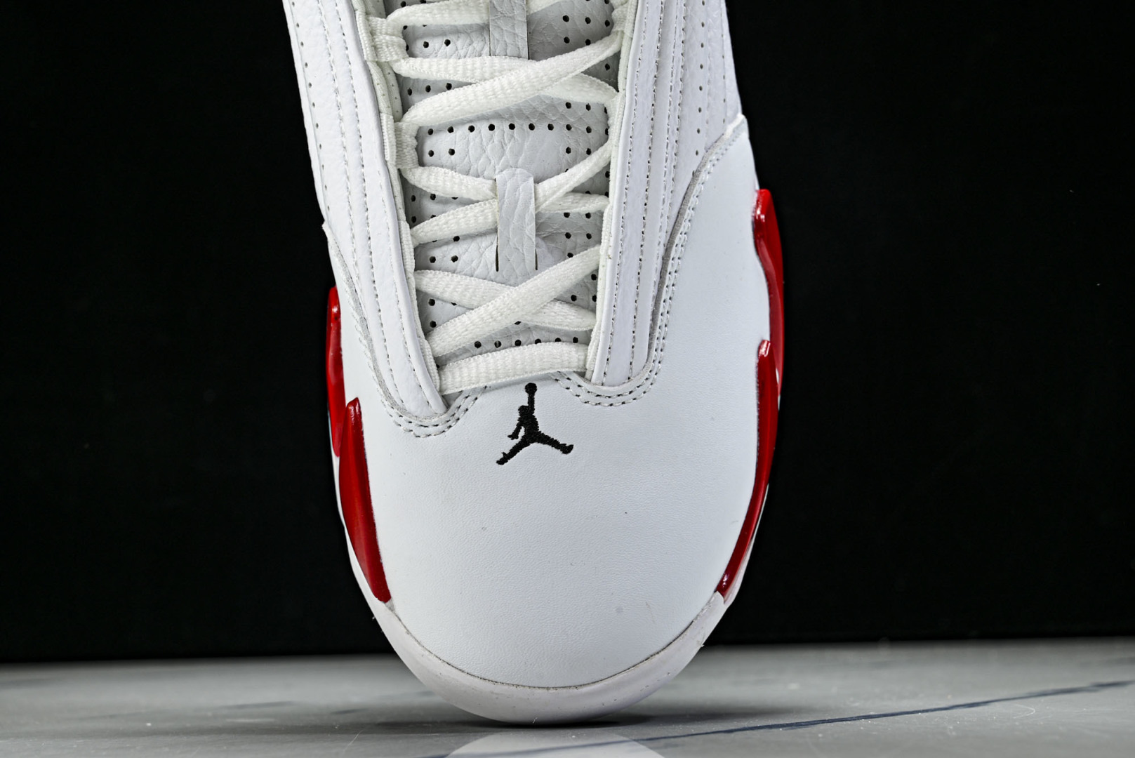 AJ14 尺码40-48.5纯原版出品-Air Jordan 14 Retro ' 白红色 -100 Y