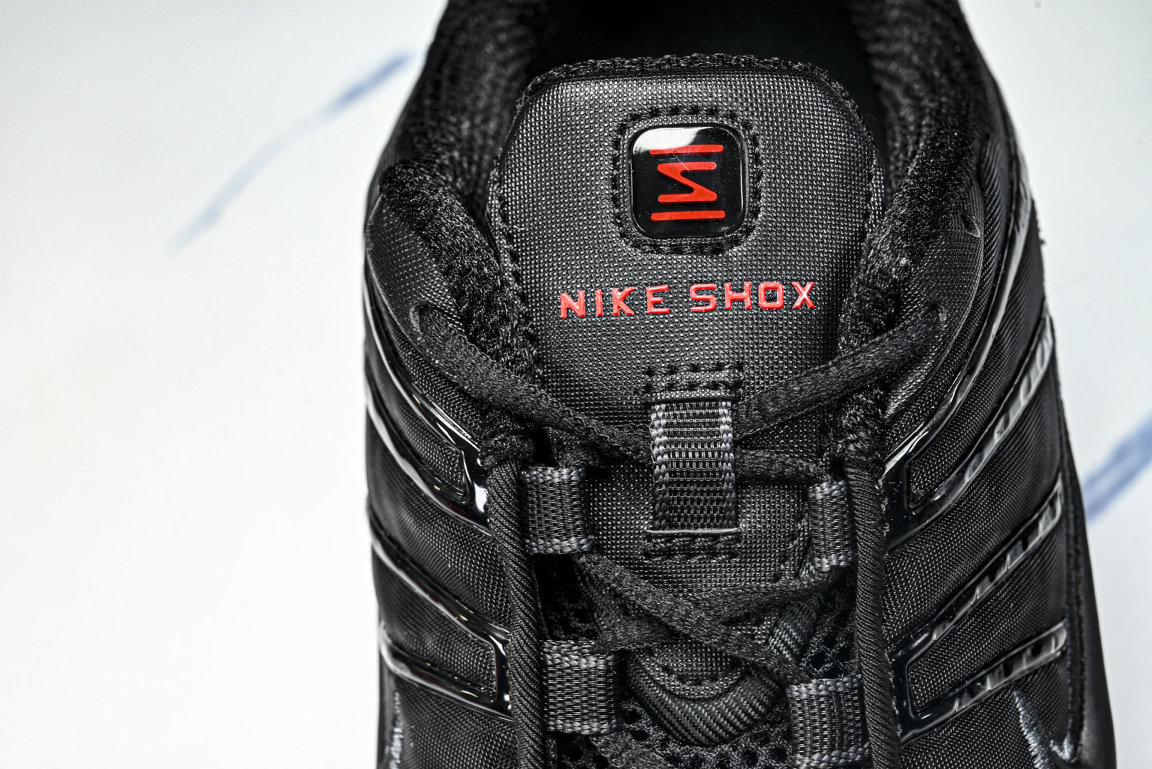 Mam 尺码:39-47.5P:500纯原版出品-NK Shox TL 黑蓝 防滑舒适 低帮 休闲气柱跑