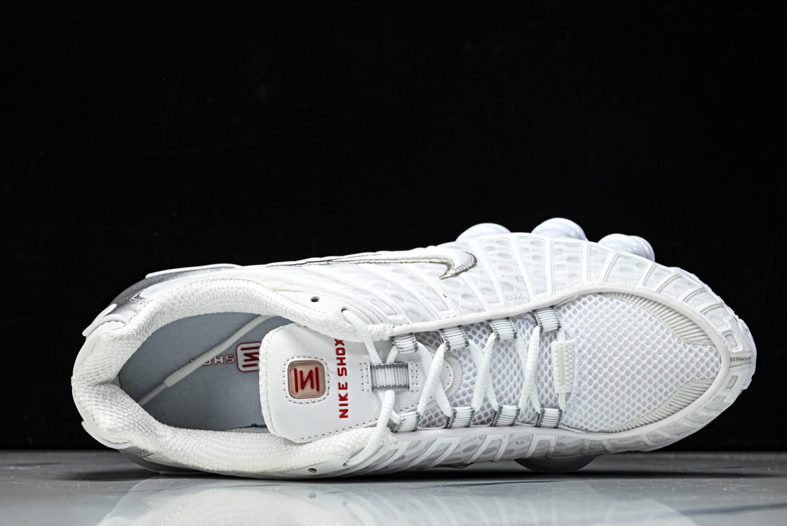 Mam 尺码:39-47.5P:500纯原版出品-NK Shox TL 黑蓝 防滑舒适 低帮 休闲气柱跑