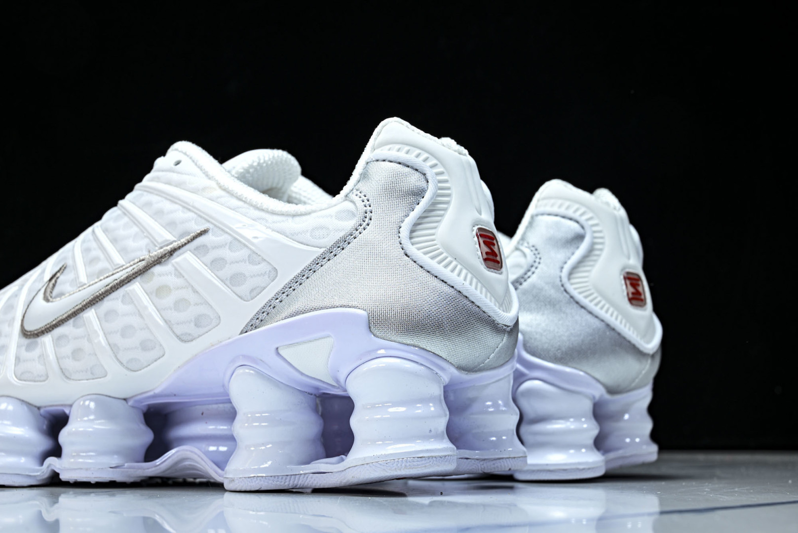 Mam 尺码:39-47.5P:500纯原版出品-NK Shox TL 黑蓝 防滑舒适 低帮 休闲气柱跑