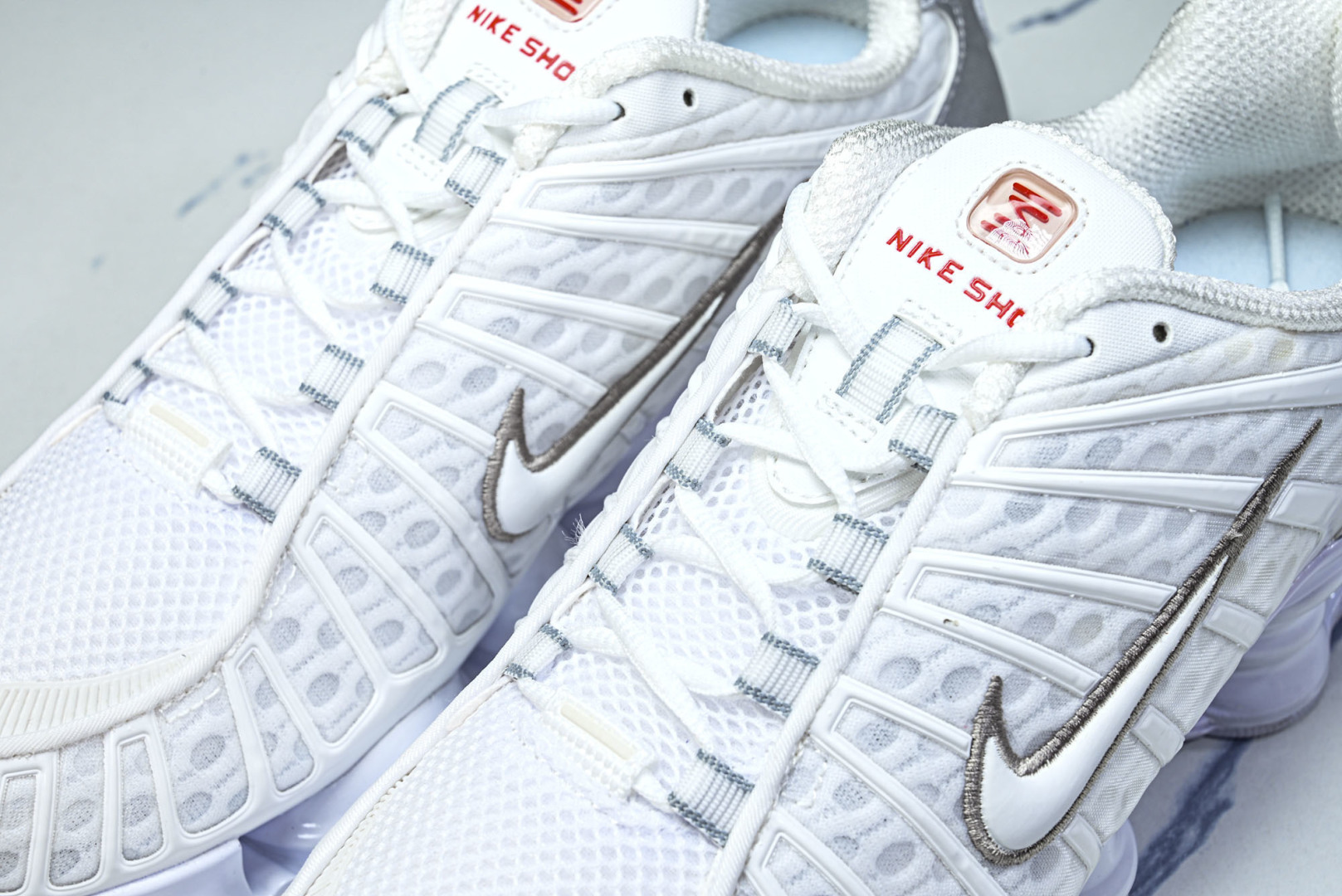 Mam 尺码:39-47.5P:500纯原版出品-NK Shox TL 黑蓝 防滑舒适 低帮 休闲气柱跑