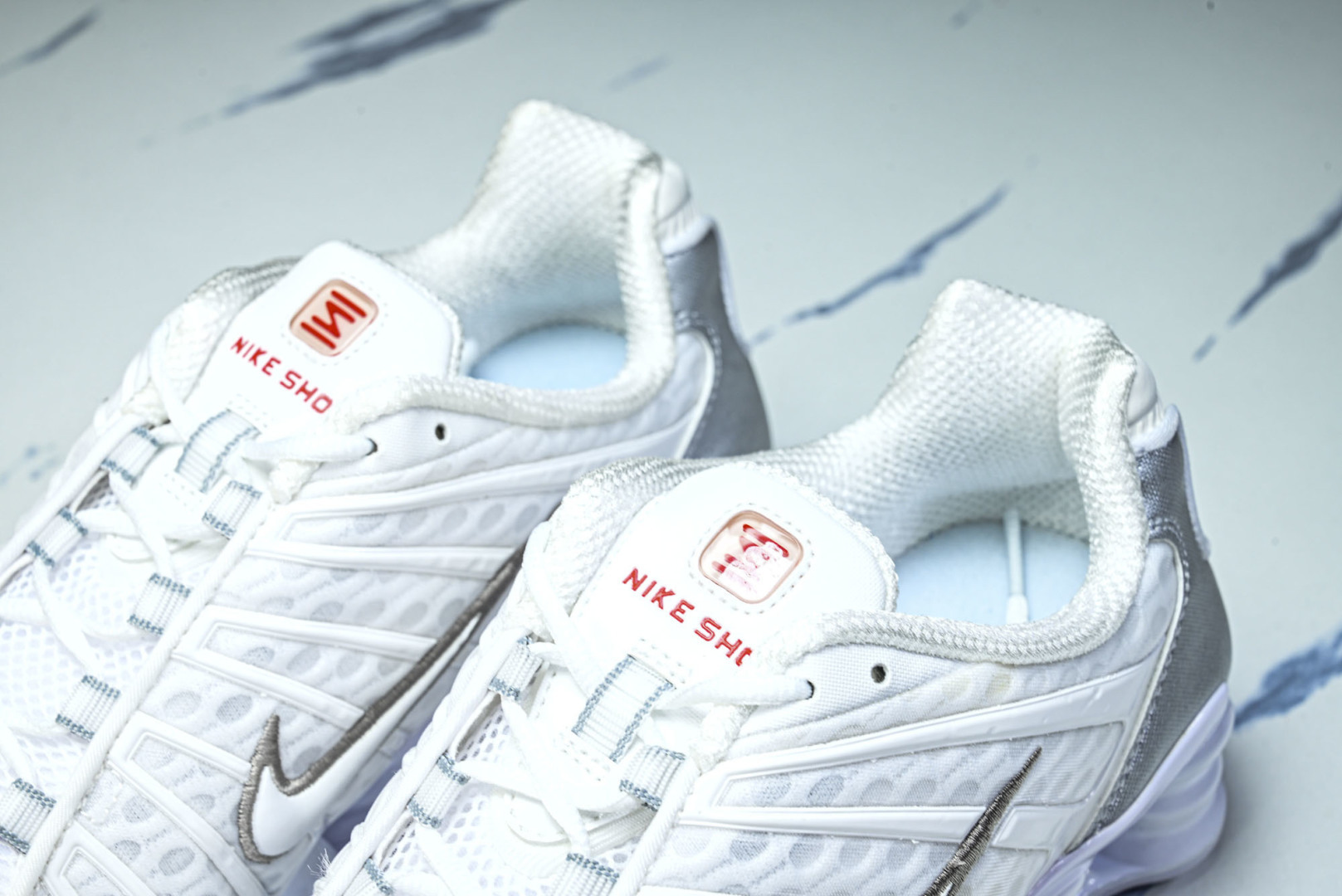 Mam 尺码:39-47.5P:500纯原版出品-NK Shox TL 黑蓝 防滑舒适 低帮 休闲气柱跑