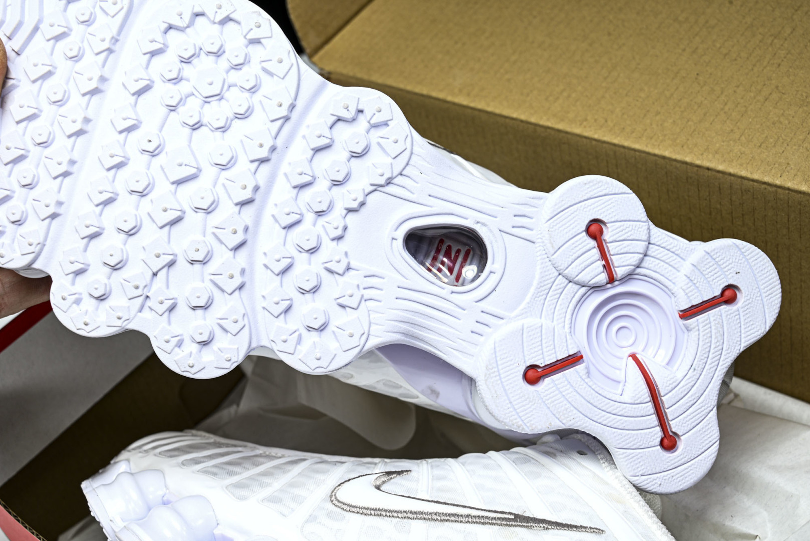 Mam 尺码:39-47.5P:500纯原版出品-NK Shox TL 黑蓝 防滑舒适 低帮 休闲气柱跑