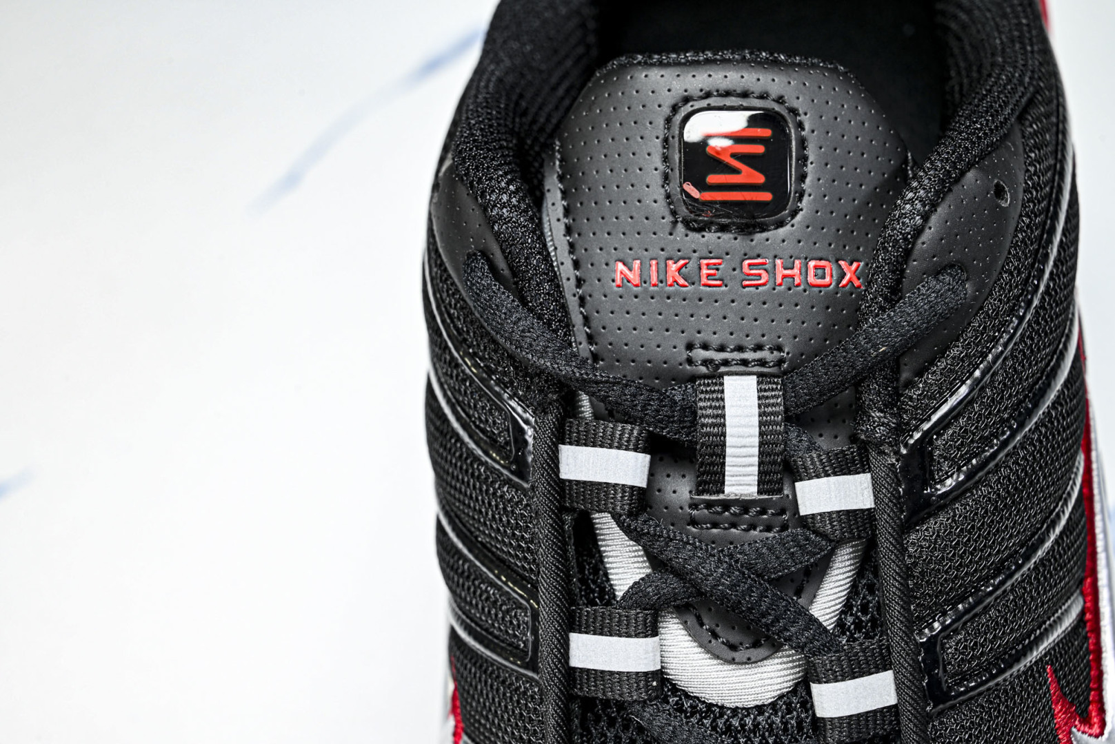 Mam 尺码:39-47.5P:500纯原版出品-NK Shox TL 黑蓝 防滑舒适 低帮 休闲气柱跑