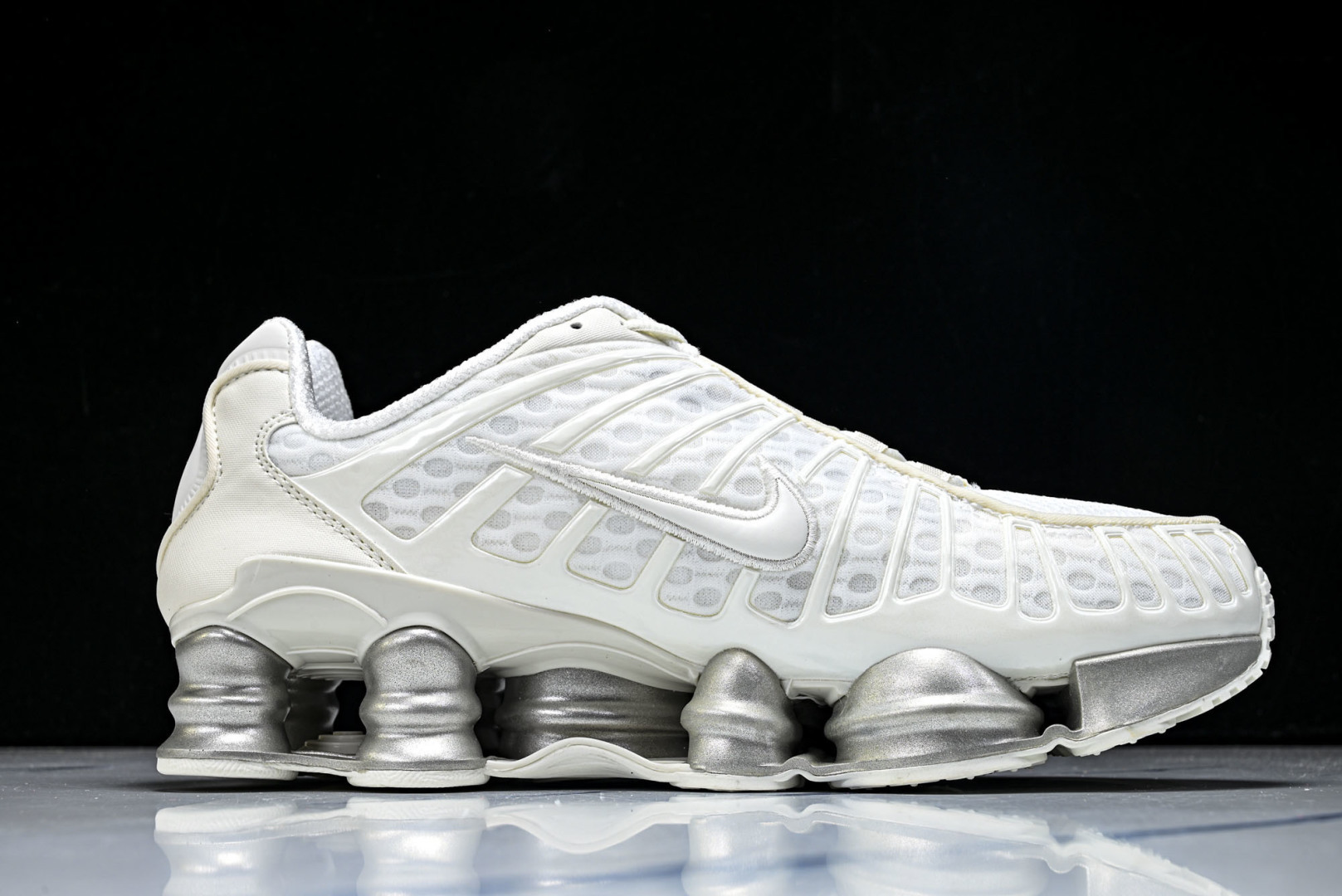 Mam 尺码:39-47.5P:500纯原版出品-NK Shox TL 黑蓝 防滑舒适 低帮 休闲气柱跑