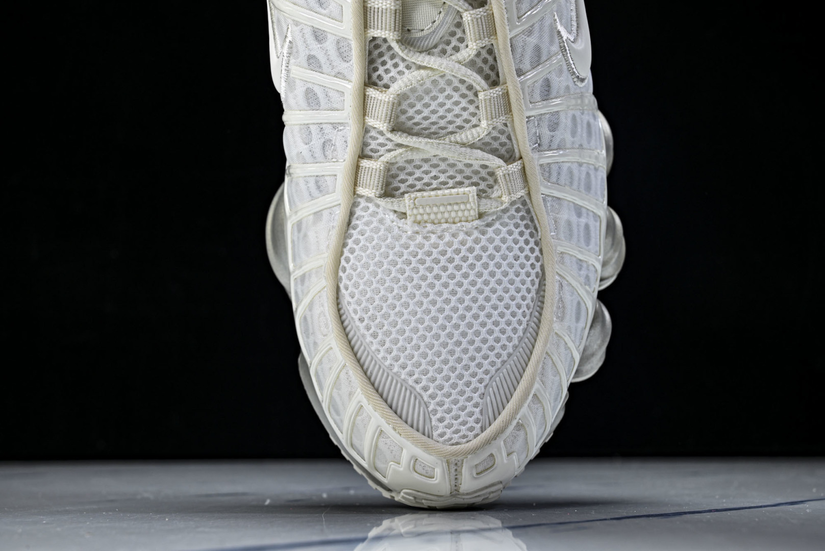 Mam 尺码:39-47.5P:500纯原版出品-NK Shox TL 黑蓝 防滑舒适 低帮 休闲气柱跑