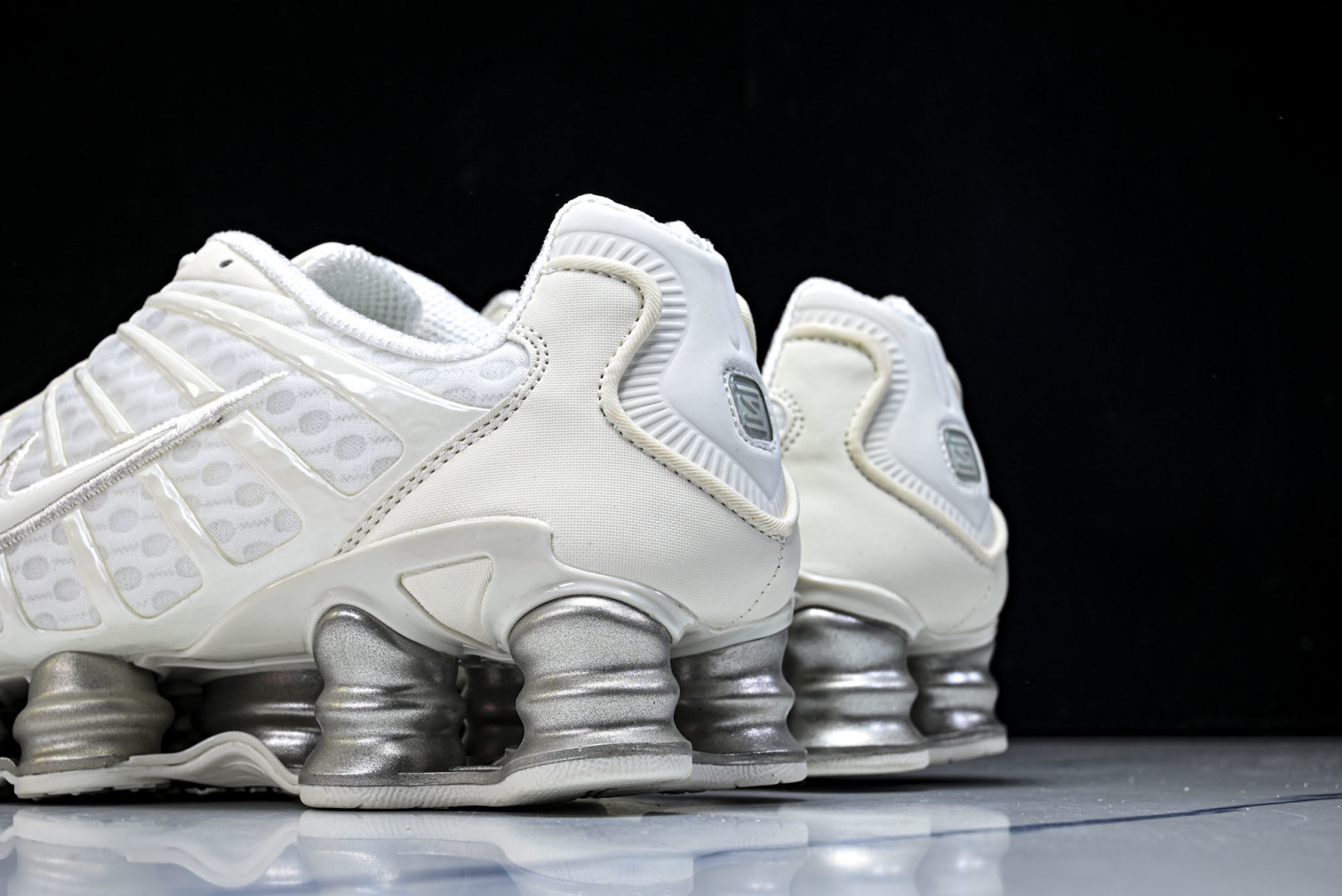 Mam 尺码:39-47.5P:500纯原版出品-NK Shox TL 黑蓝 防滑舒适 低帮 休闲气柱跑