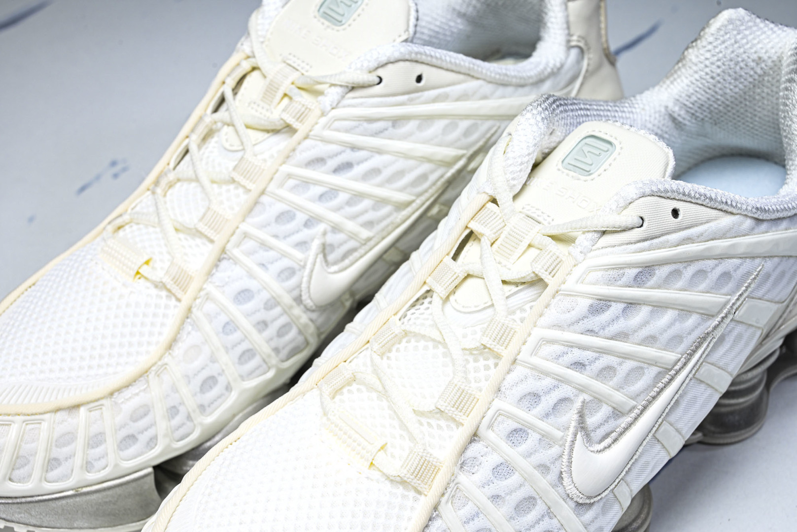 Mam 尺码:39-47.5P:500纯原版出品-NK Shox TL 黑蓝 防滑舒适 低帮 休闲气柱跑