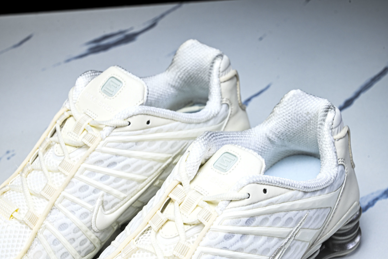 Mam 尺码:39-47.5P:500纯原版出品-NK Shox TL 黑蓝 防滑舒适 低帮 休闲气柱跑