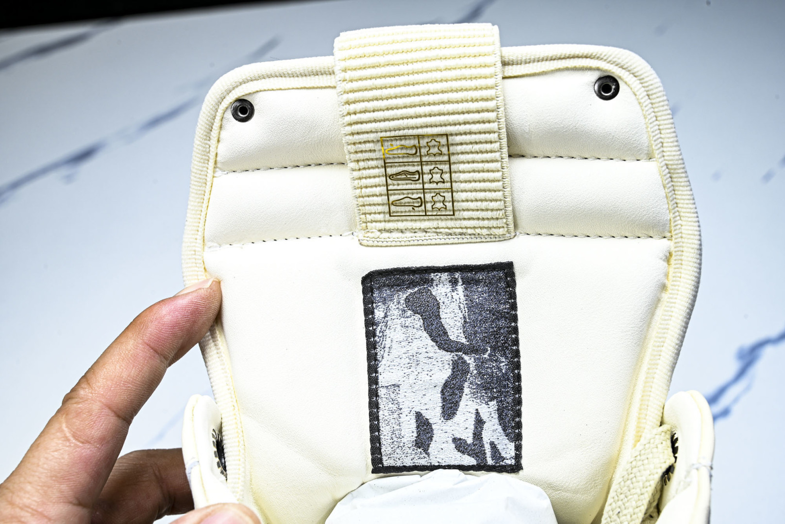 Rick 尺码:36-46P:720纯原出品-RICK OWENS 26秋冬高帮 男士 白色皮革 GEO