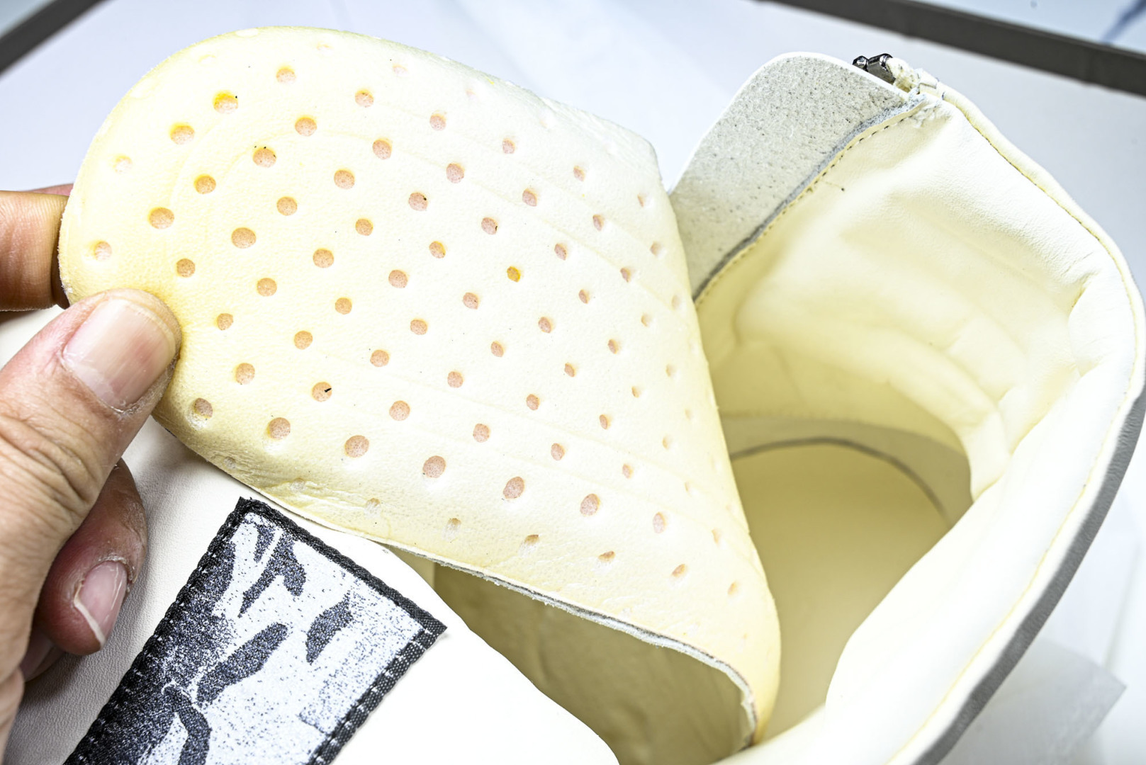 Rick 尺码:36-46P:720纯原出品-RICK OWENS 26秋冬高帮 男士 白色皮革 GEO