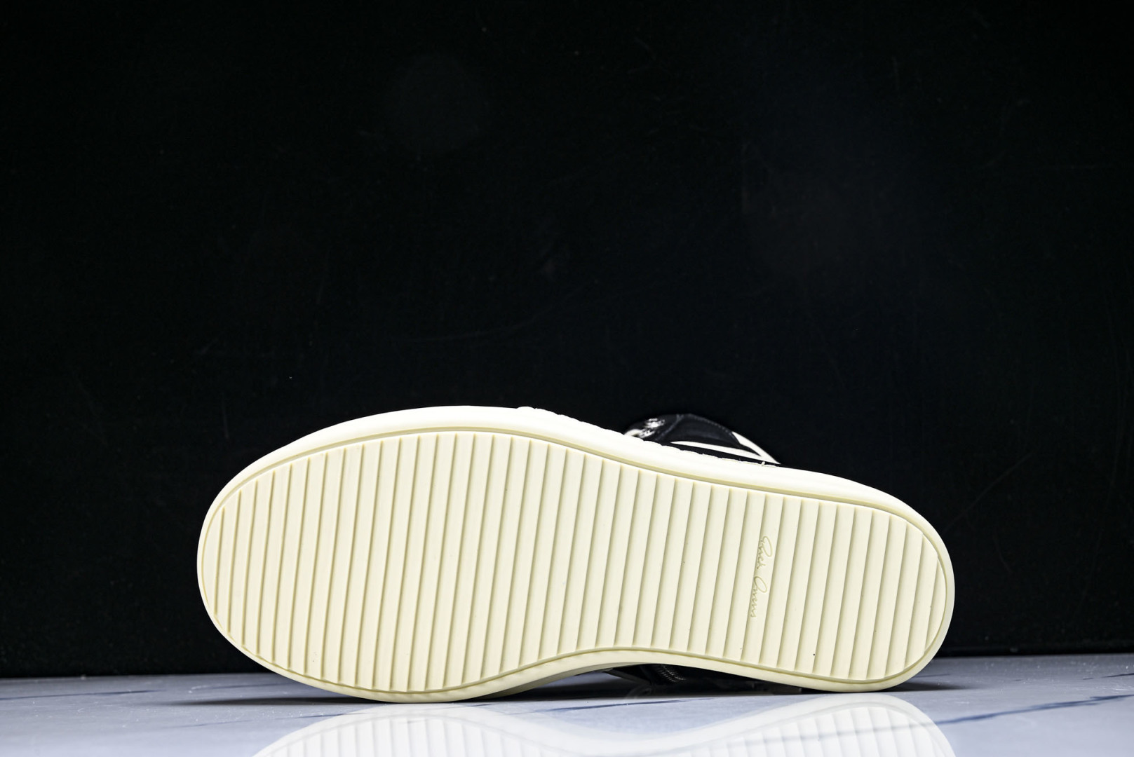 Rick 尺码:36-46P:720纯原出品-RICK OWENS 26秋冬高帮 男士 黑白色皮革 GE