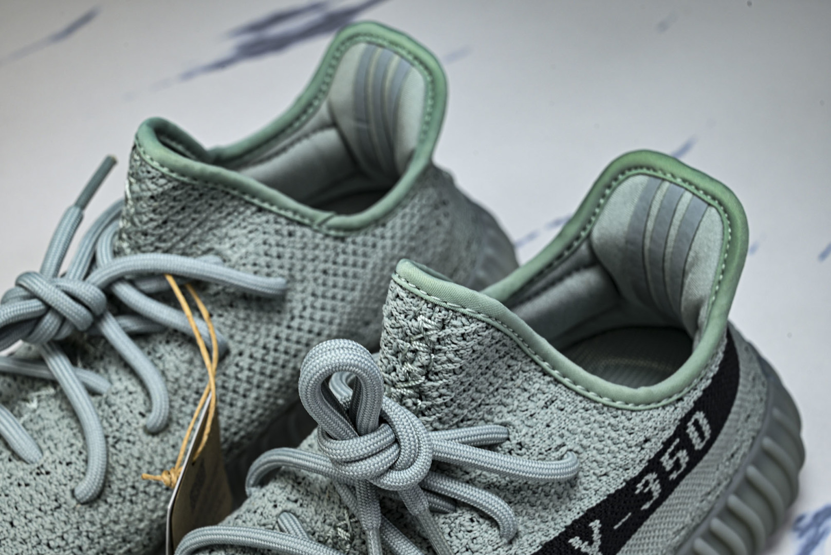 Yeezy350 尺码:36-48纯原版出品-AD Yeezy 350 V2“ Jade Ash”翠玉灰