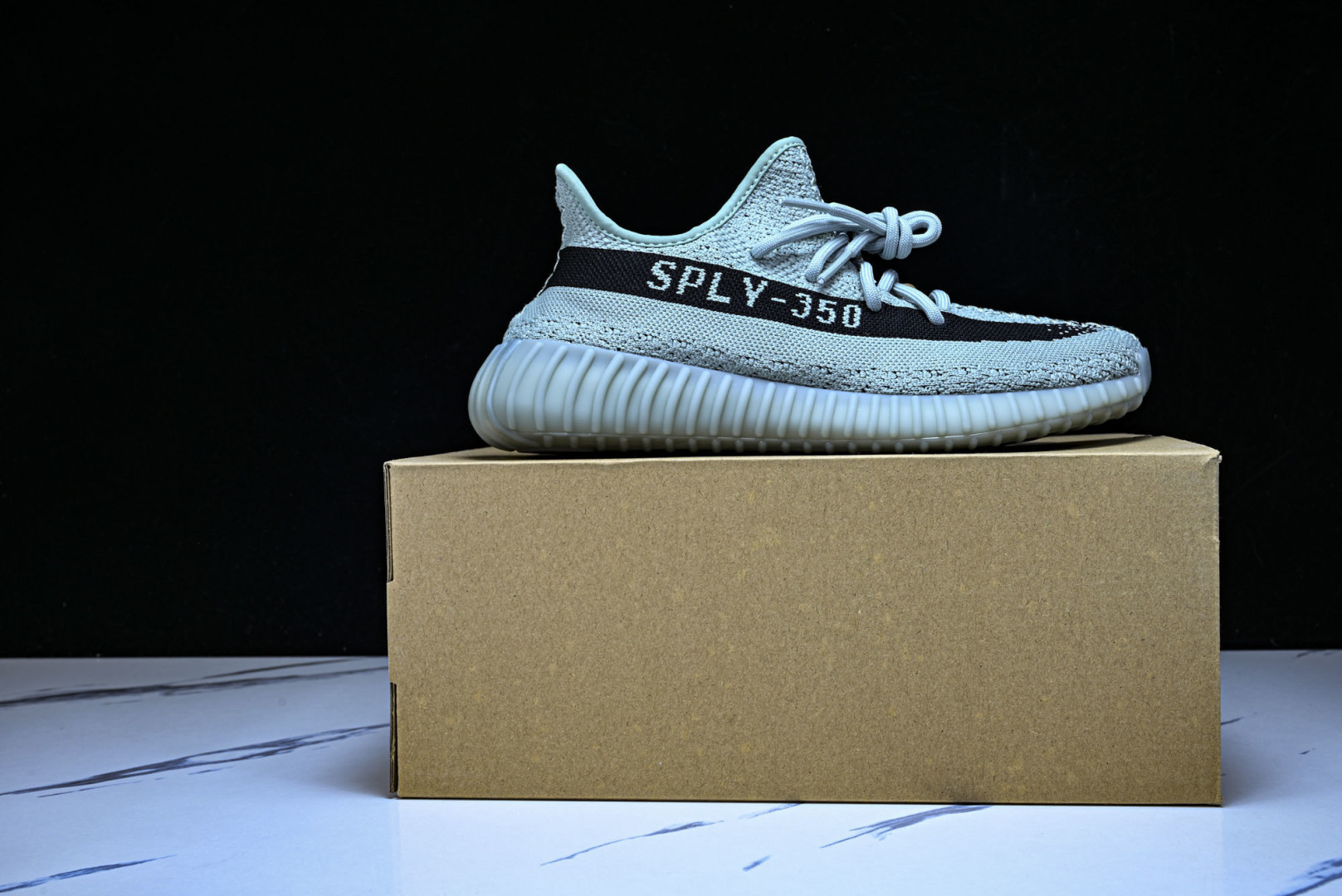 Yeezy350 尺码:36-48纯原版出品-AD Yeezy 350 V2“ Jade Ash”翠玉灰