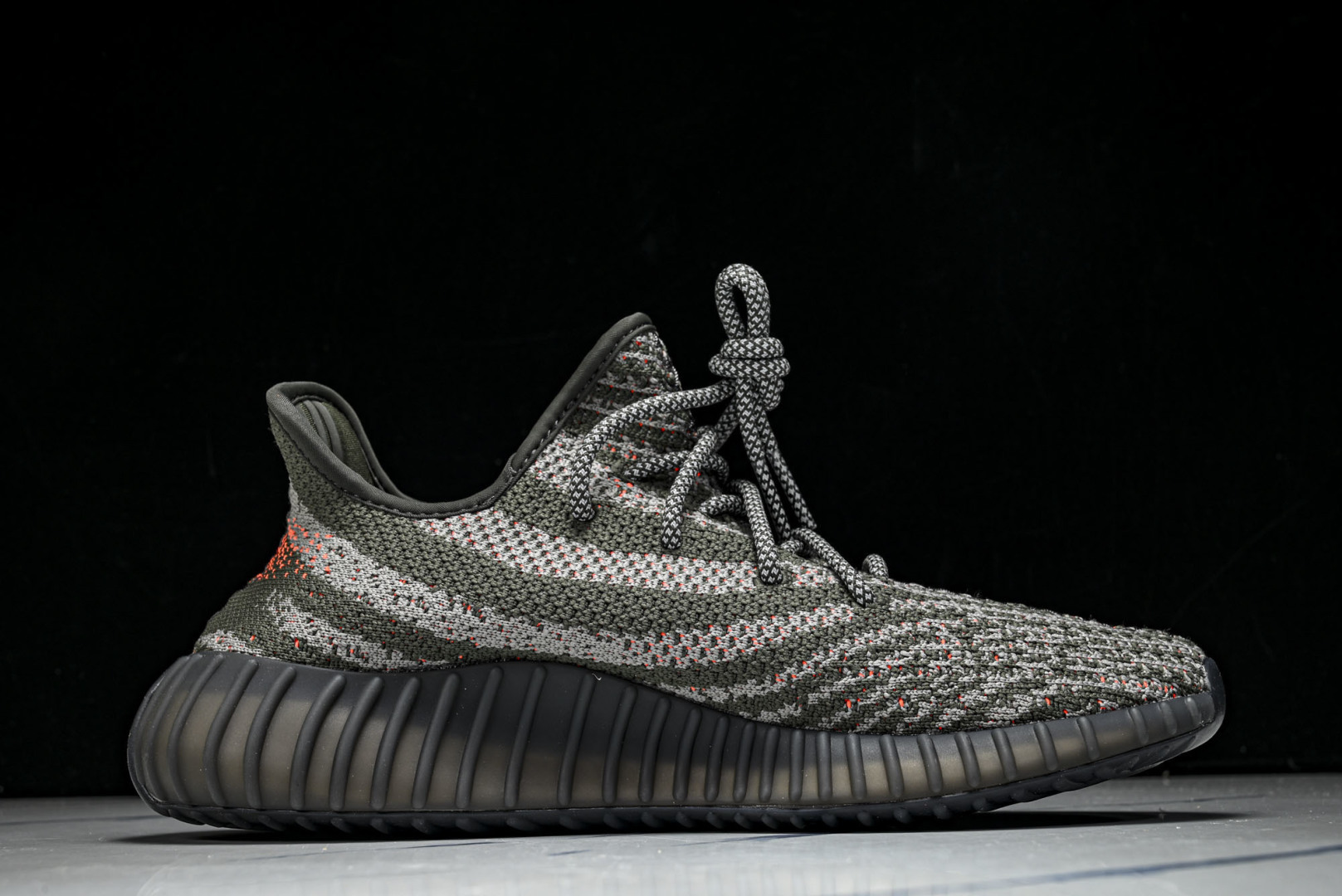 Yeezy350 尺码:36-48纯原版出品-AD Yeezy 350 V2“Dark Beluga”地
