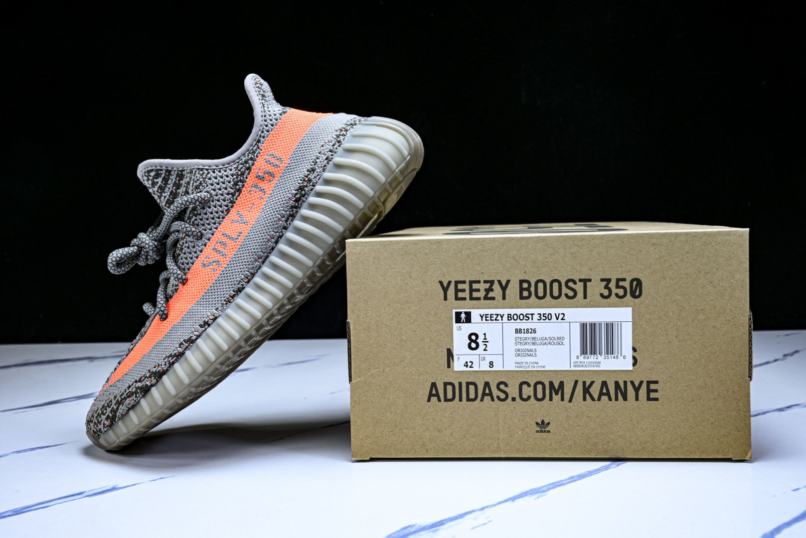 Yeezy350 尺码:36-48纯原版出品-AD Yeezy Boost 350 V2 Beluga 