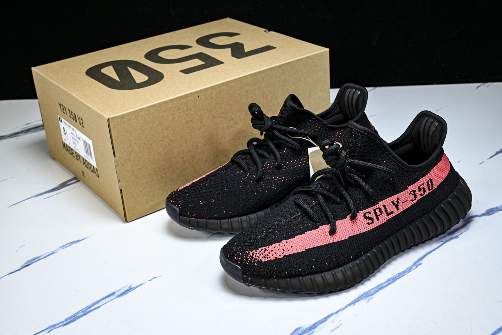 Yeezy350 尺码:36-48纯原版出品-AD Yeezy Boost 350 V2 黑粉 BY96