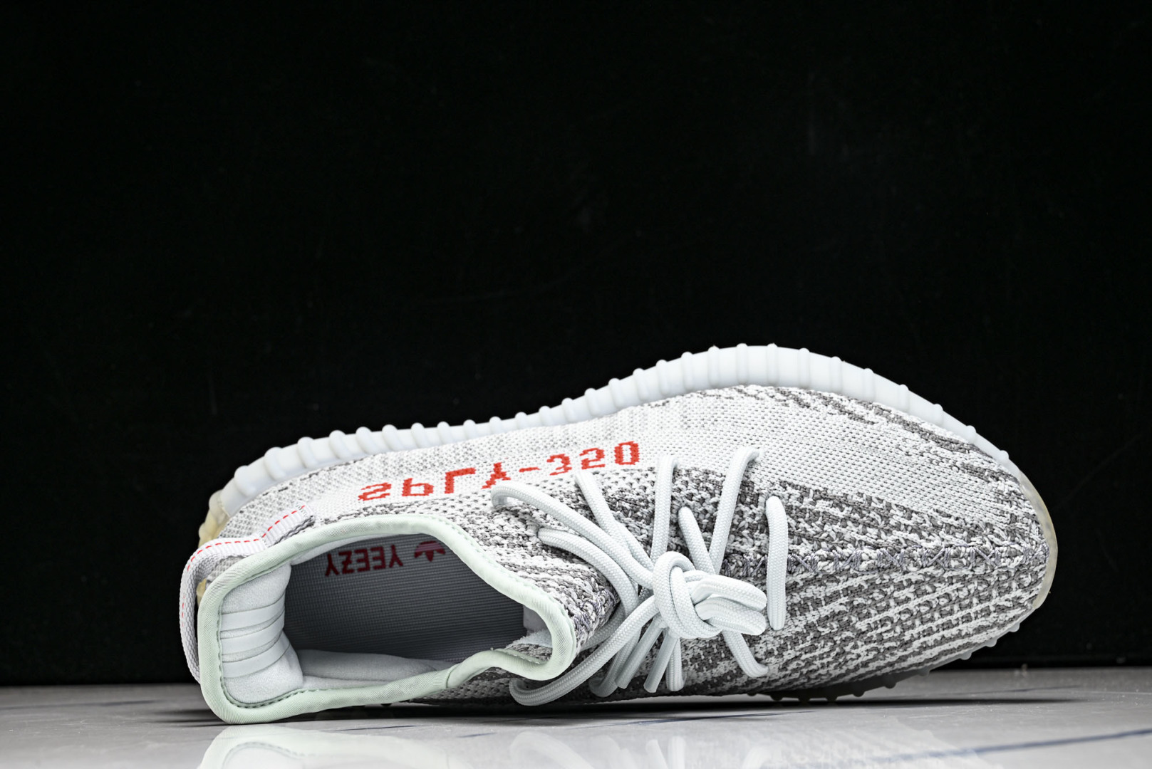 Yeezy350 尺码:36-48纯原版出品-AD Yeezy Boost 350 V2 可燃冰 冰蓝斑