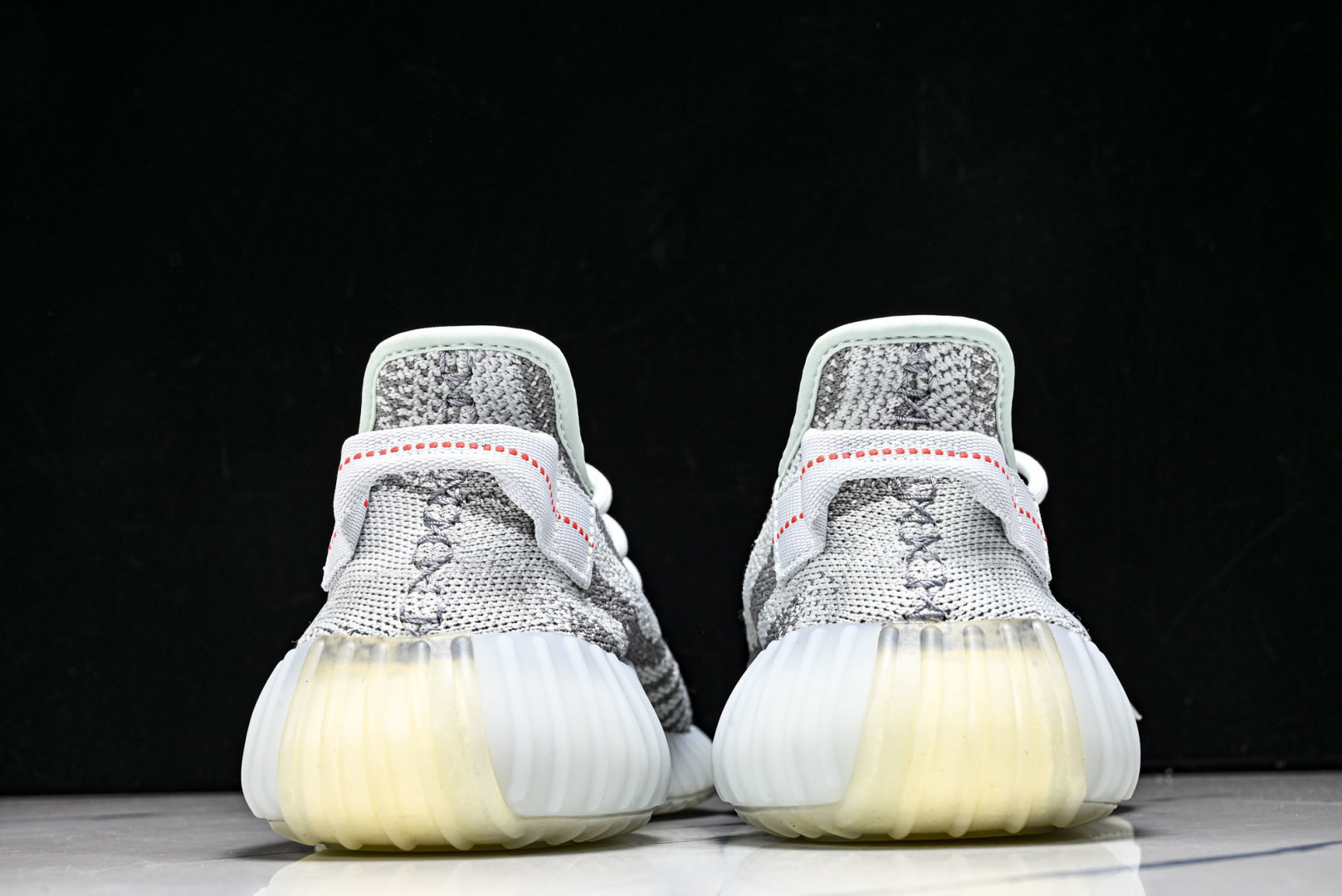 Yeezy350 尺码:36-48纯原版出品-AD Yeezy Boost 350 V2 可燃冰 冰蓝斑