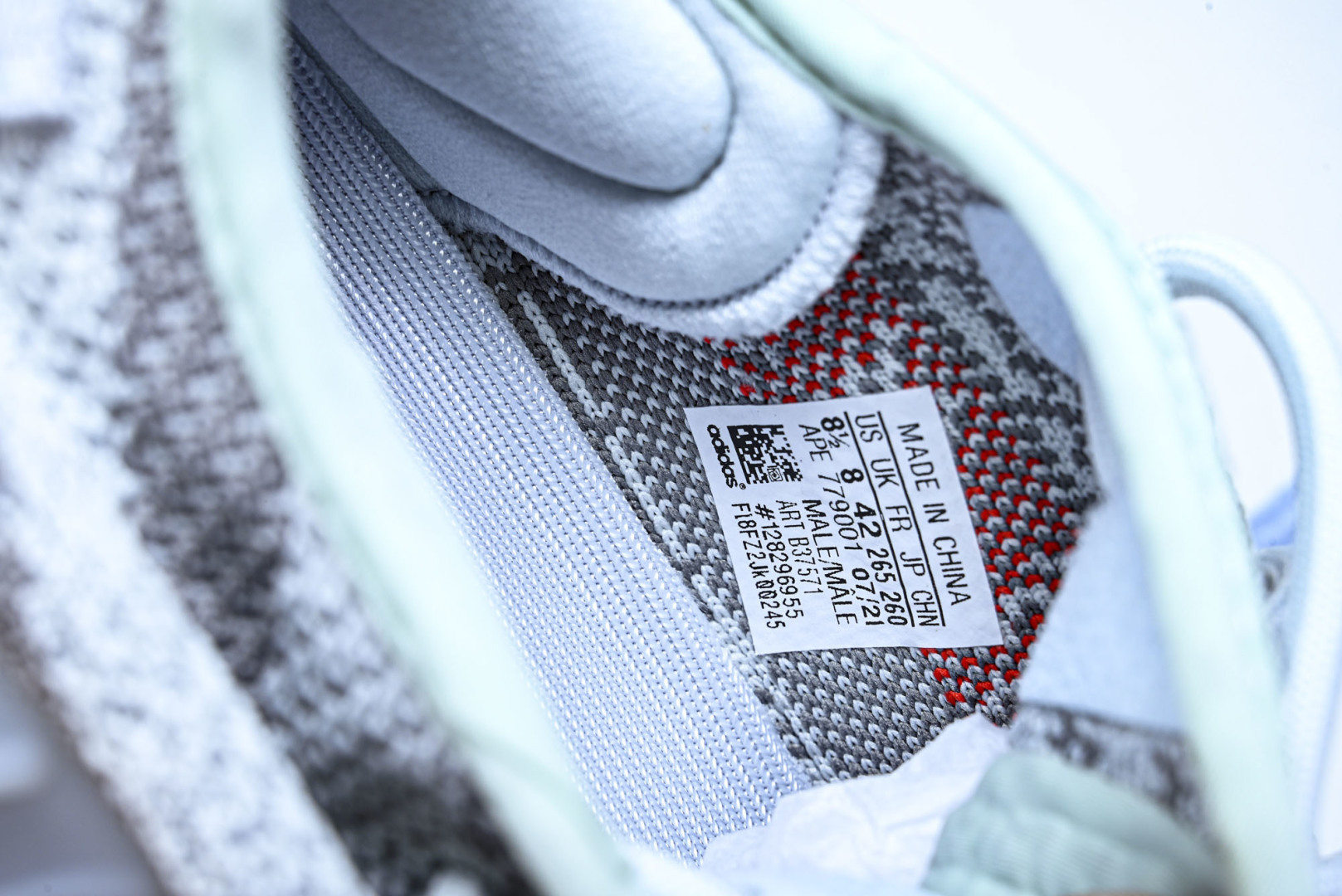 Yeezy350 尺码:36-48纯原版出品-AD Yeezy Boost 350 V2 可燃冰 冰蓝斑