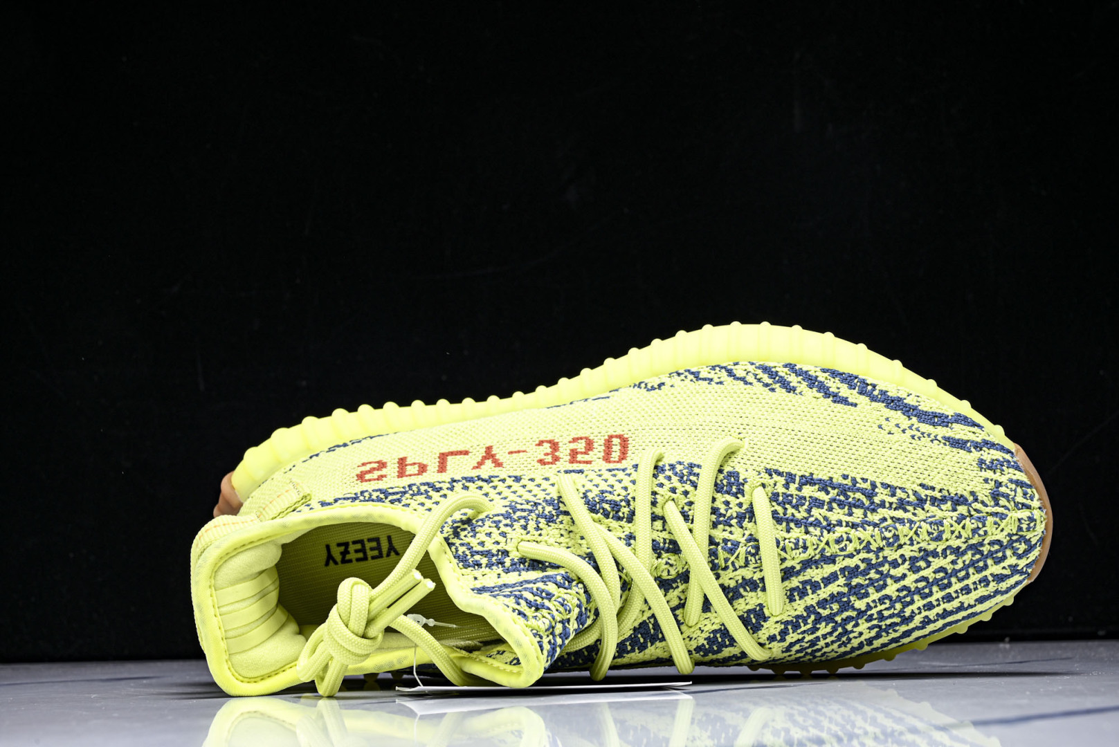 Yeezy350 尺码:36-48纯原版出品-AD Yeezy Boost 350 V2 荧光黄斑马 B