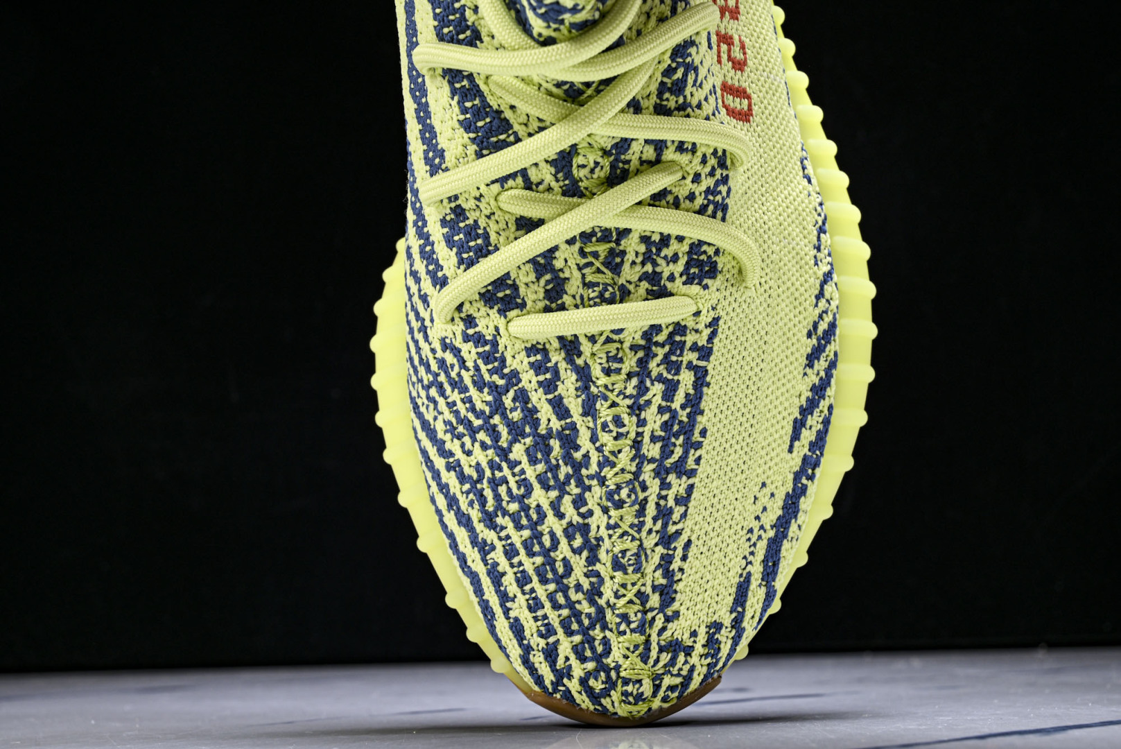 Yeezy350 尺码:36-48纯原版出品-AD Yeezy Boost 350 V2 荧光黄斑马 B