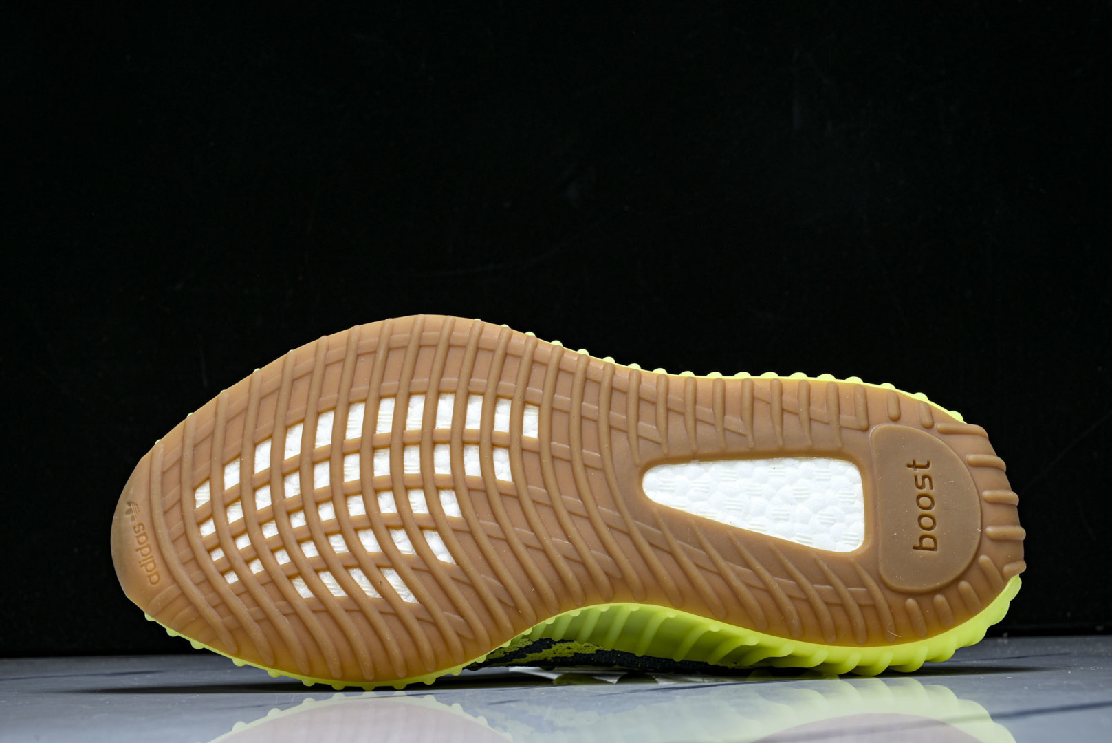 Yeezy350 尺码:36-48纯原版出品-AD Yeezy Boost 350 V2 荧光黄斑马 B