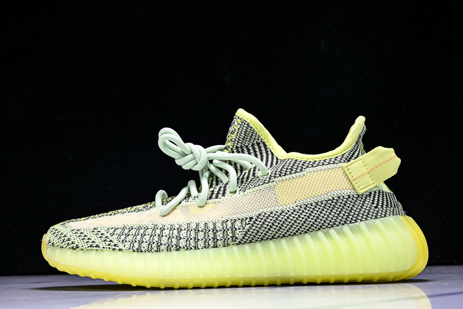 Yeezy350 尺码:36-48纯原版出品-AD Yeezy 350 V2 Yezree 夜光绿满天星