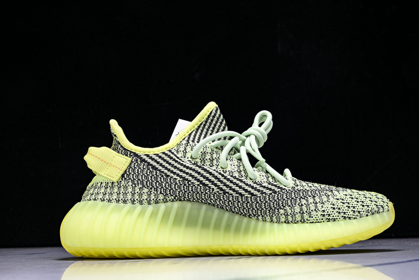 Yeezy350 尺码:36-48纯原版出品-AD Yeezy 350 V2 Yezree 夜光绿满天星