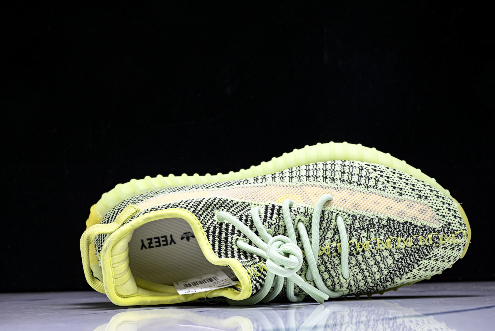 Yeezy350 尺码:36-48纯原版出品-AD Yeezy 350 V2 Yezree 夜光绿满天星