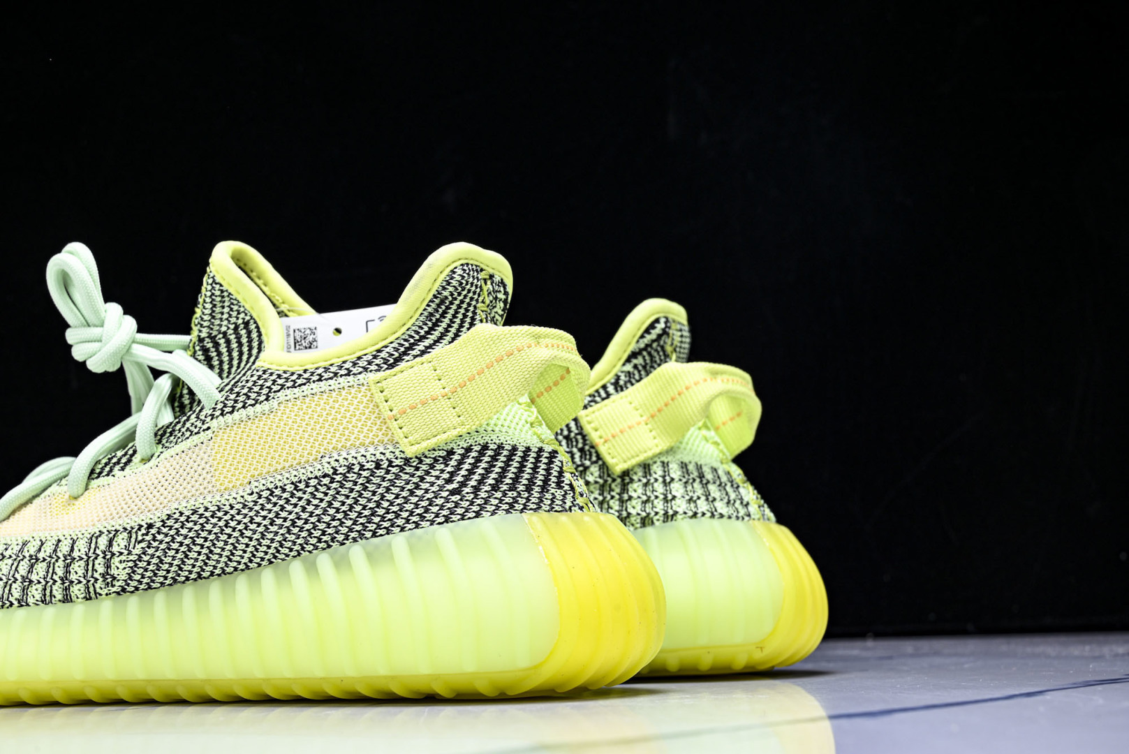 Yeezy350 尺码:36-48纯原版出品-AD Yeezy 350 V2 Yezree 夜光绿满天星