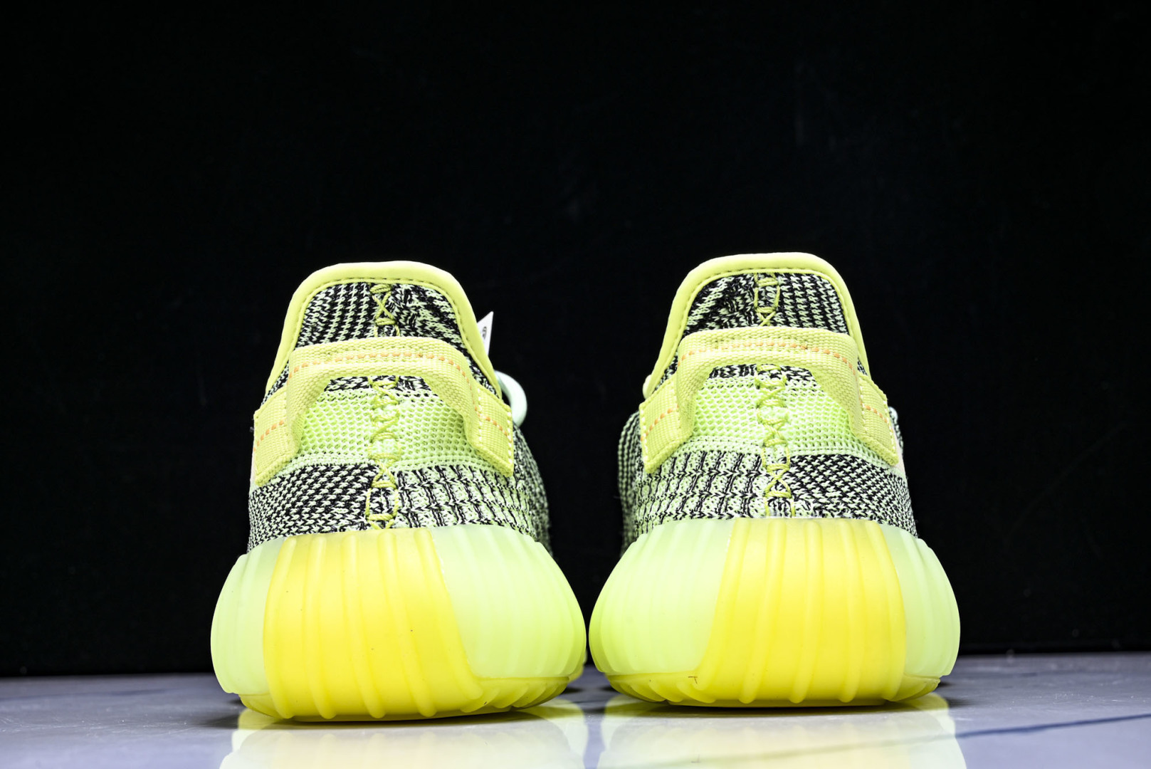 Yeezy350 尺码:36-48纯原版出品-AD Yeezy 350 V2 Yezree 夜光绿满天星