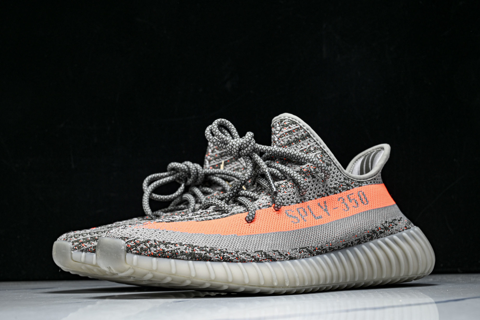 Yeezy350 尺码:36-48纯原版出品-AD Yeezy Boost 350 V2 老灰橙满天星 