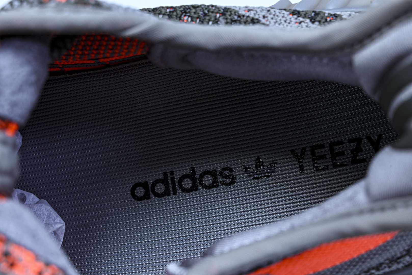 Yeezy350 尺码:36-48纯原版出品-AD Yeezy Boost 350 V2 老灰橙满天星 