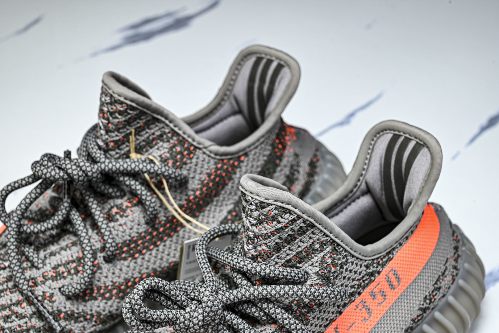 Yeezy350 尺码:36-48纯原版出品-AD Yeezy Boost 350 V2 老灰橙满天星 