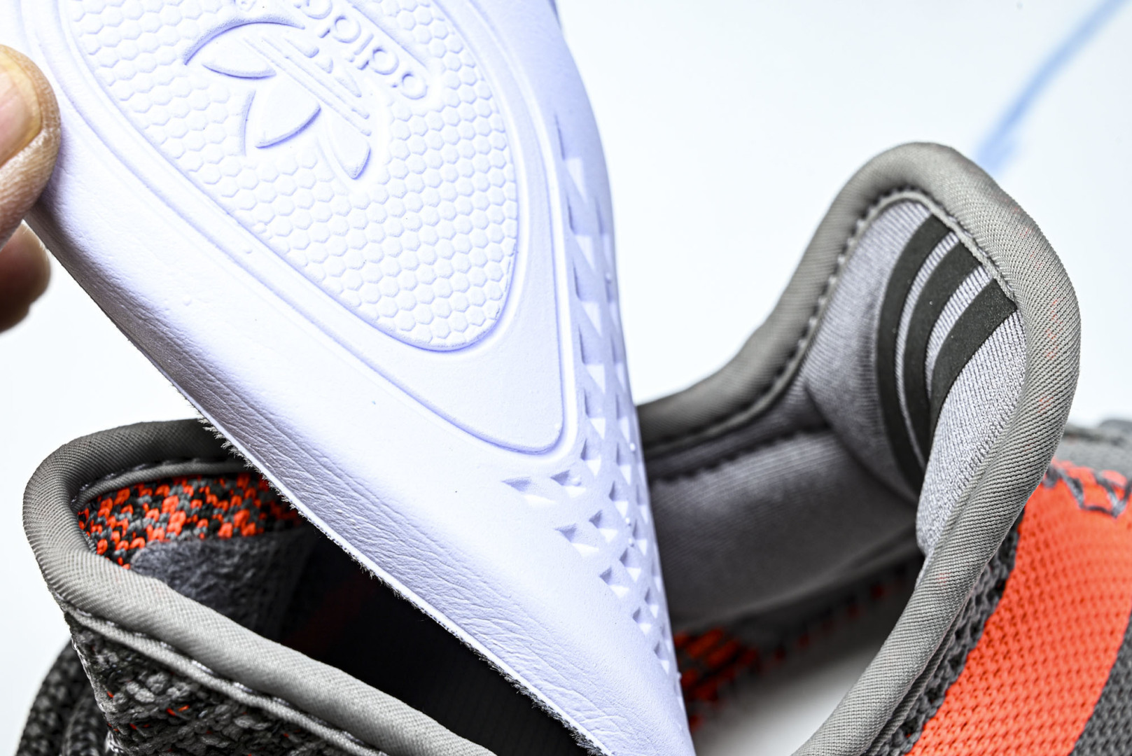 Yeezy350 尺码:36-48纯原版出品-AD Yeezy Boost 350 V2 老灰橙满天星 