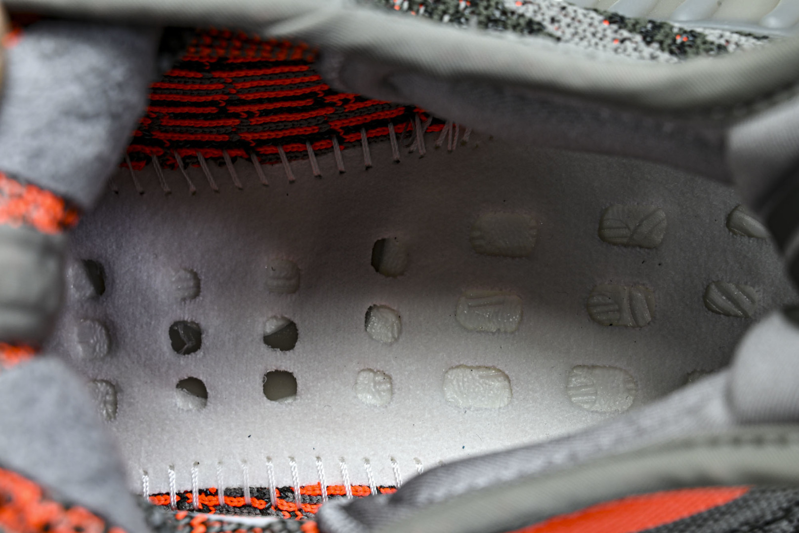 Yeezy350 尺码:36-48纯原版出品-AD Yeezy Boost 350 V2 老灰橙满天星 