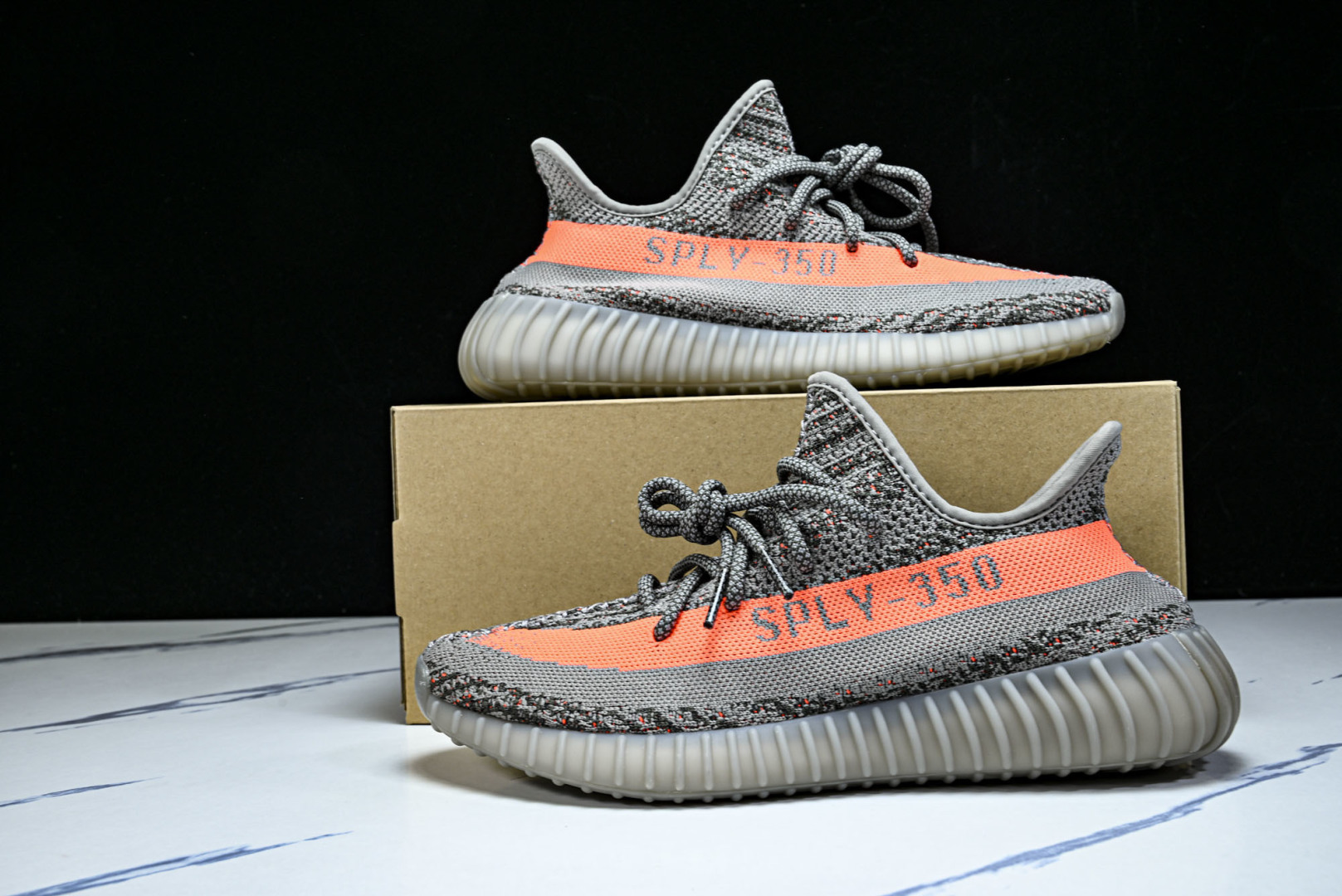 Yeezy350 尺码:36-48纯原版出品-AD Yeezy Boost 350 V2 老灰橙满天星 