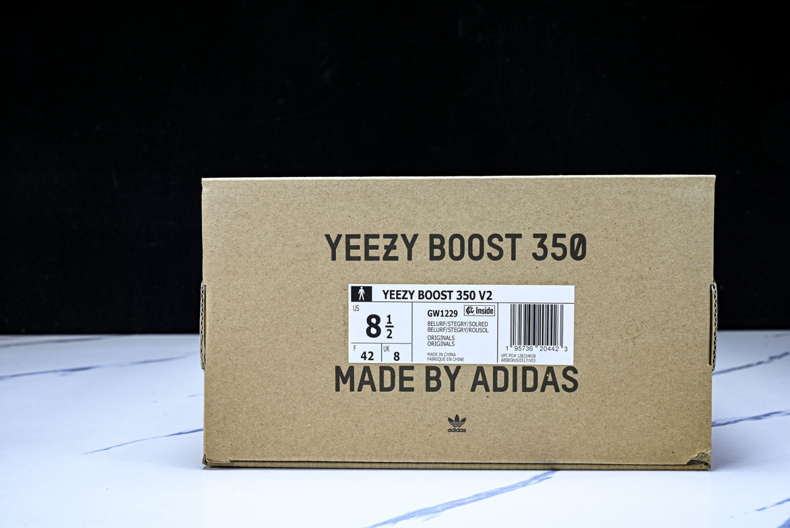 Yeezy350 尺码:36-48纯原版出品-AD Yeezy Boost 350 V2 老灰橙满天星 