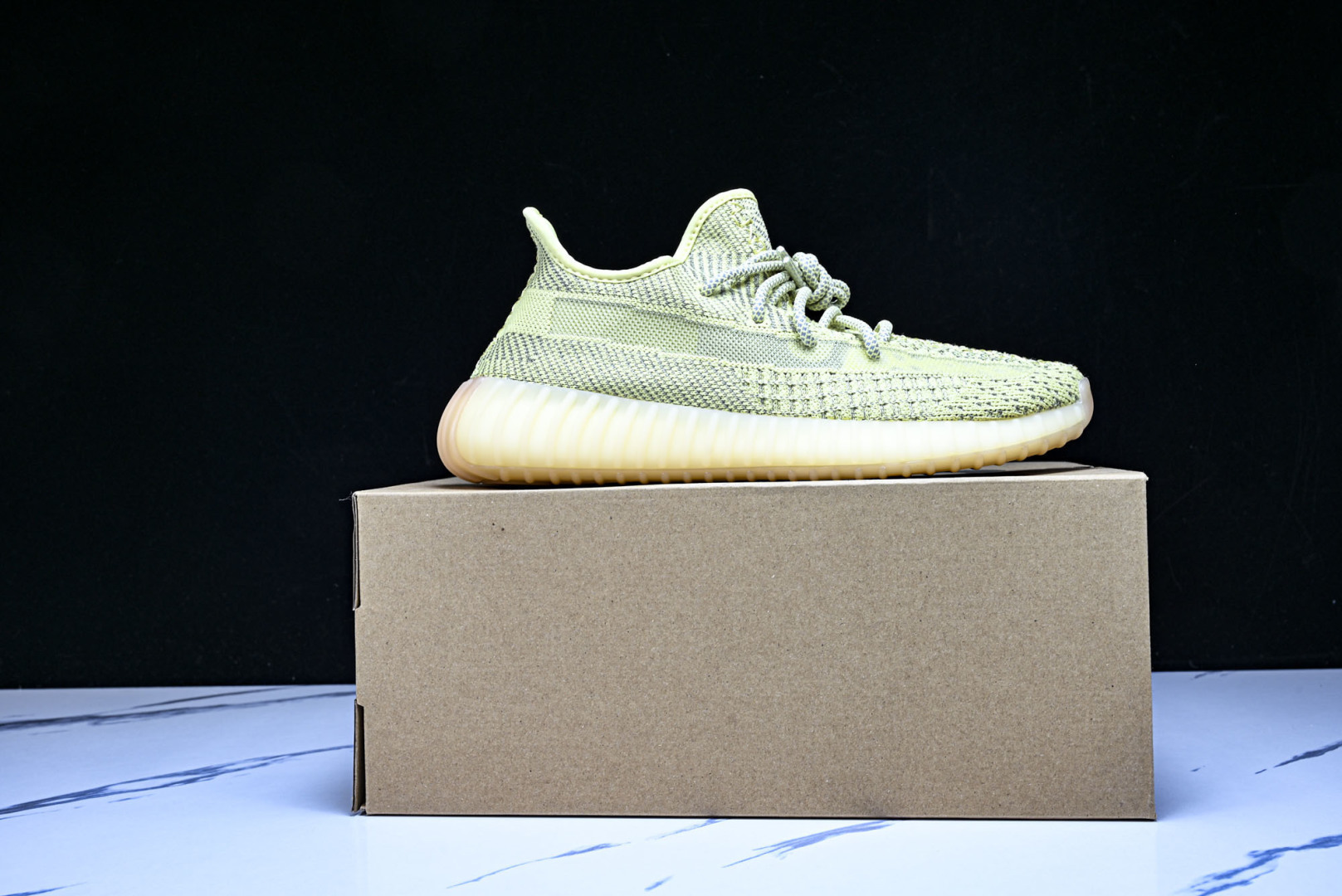 Yeezy350 尺码:36-48纯原版出品-AD Yeezy Boost 350 V2 脏黄满天星 F