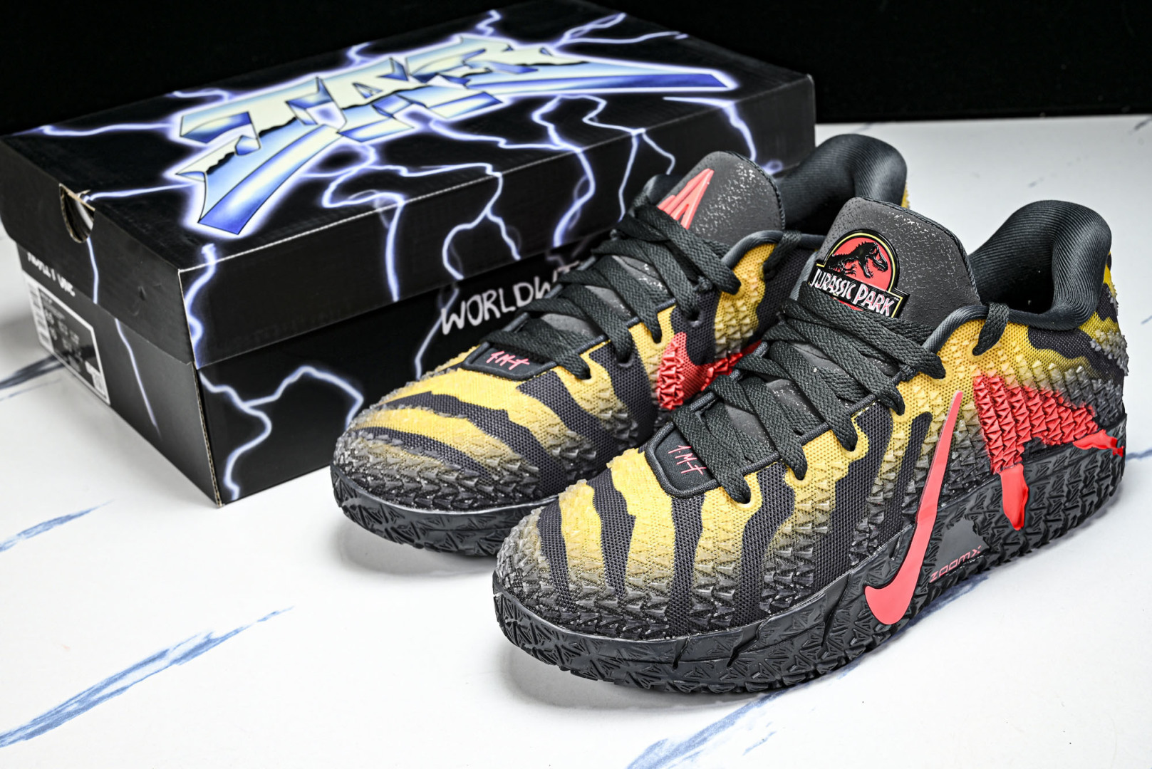 JA莫兰特 尺码:40-47.5P¥380纯原版出品-NK Ja 3 Light Show QUA 黑橘