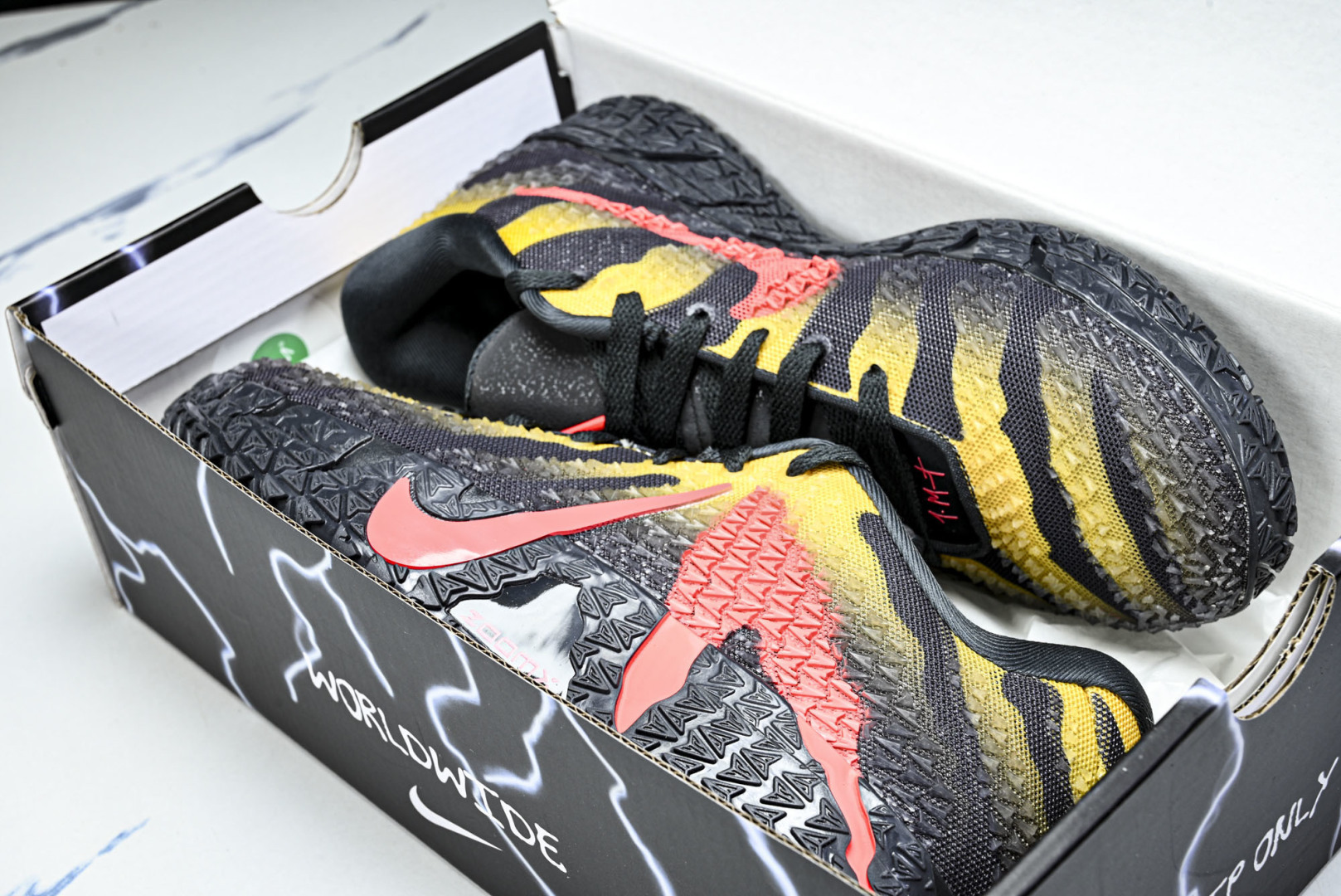 JA莫兰特 尺码:40-47.5P¥380纯原版出品-NK Ja 3 Light Show QUA 黑橘