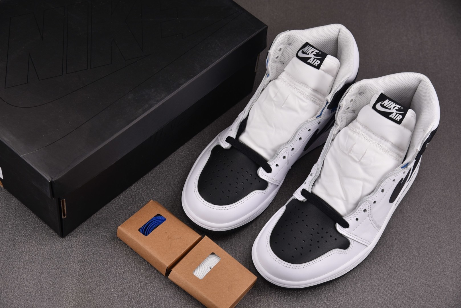 AJ1黑白 尺码40-48.5纯原出品-Air Jordan 1 Retro High OG SP Fr