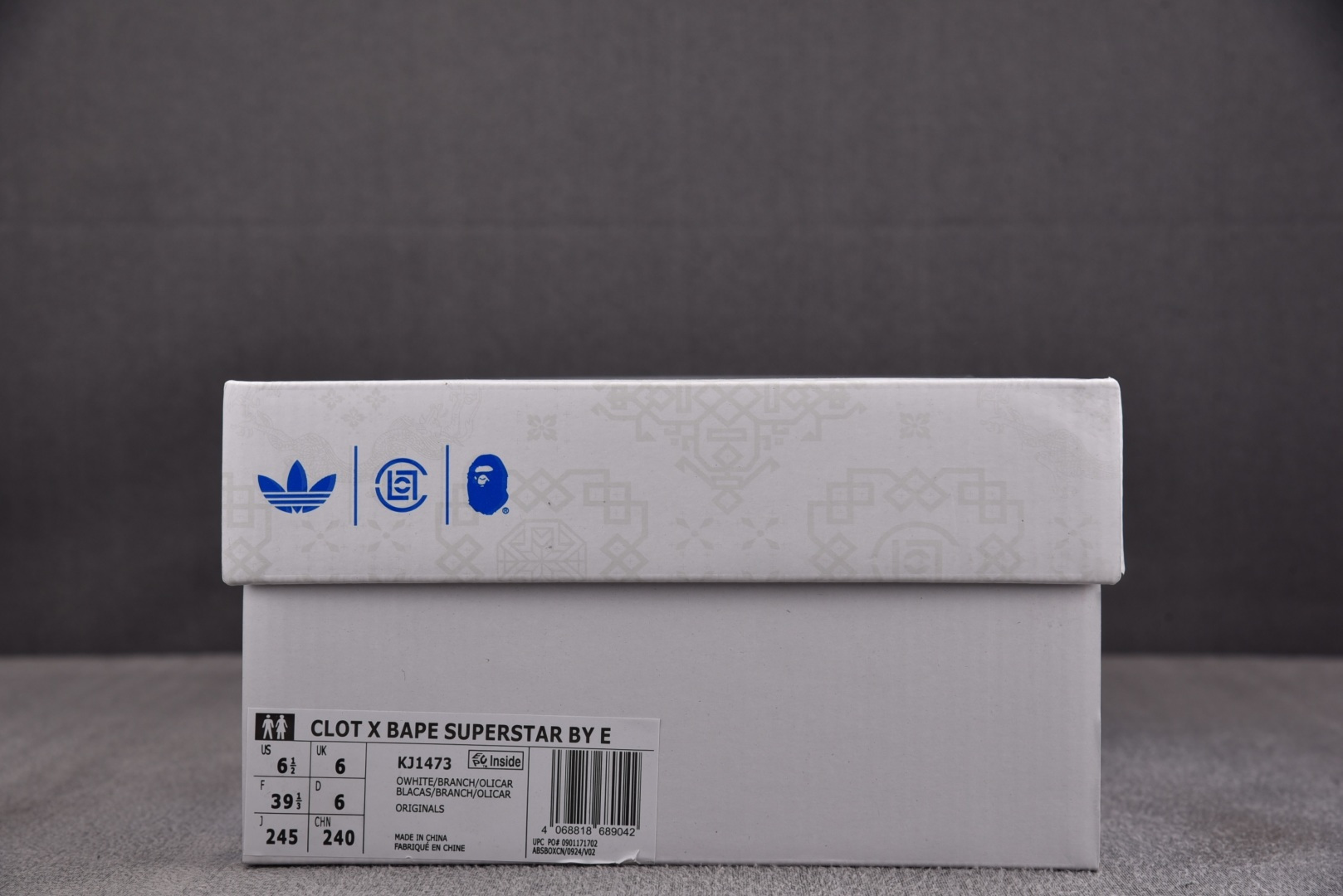 贝壳头 尺码36-45纯原版出品-Clot x Adidas Superstar 陈冠希联名 贝壳头锯齿