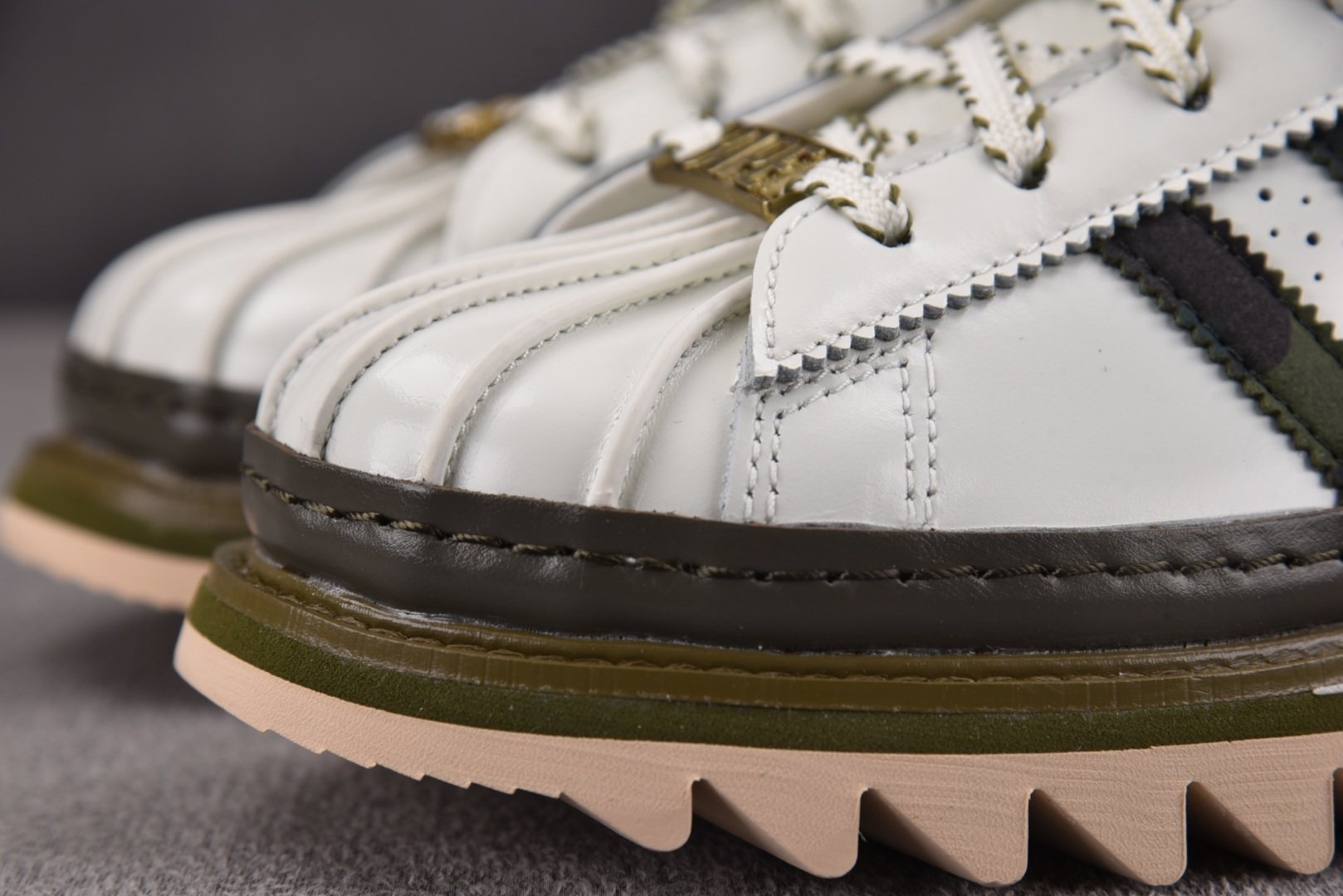 贝壳头 尺码36-45纯原版出品-Clot x Adidas Superstar 陈冠希联名 贝壳头锯齿