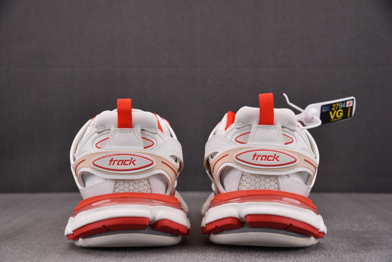 巴黎 EUR:35-46纯原-Balenciaga Track 白红 YZ018-5 Size：35 3