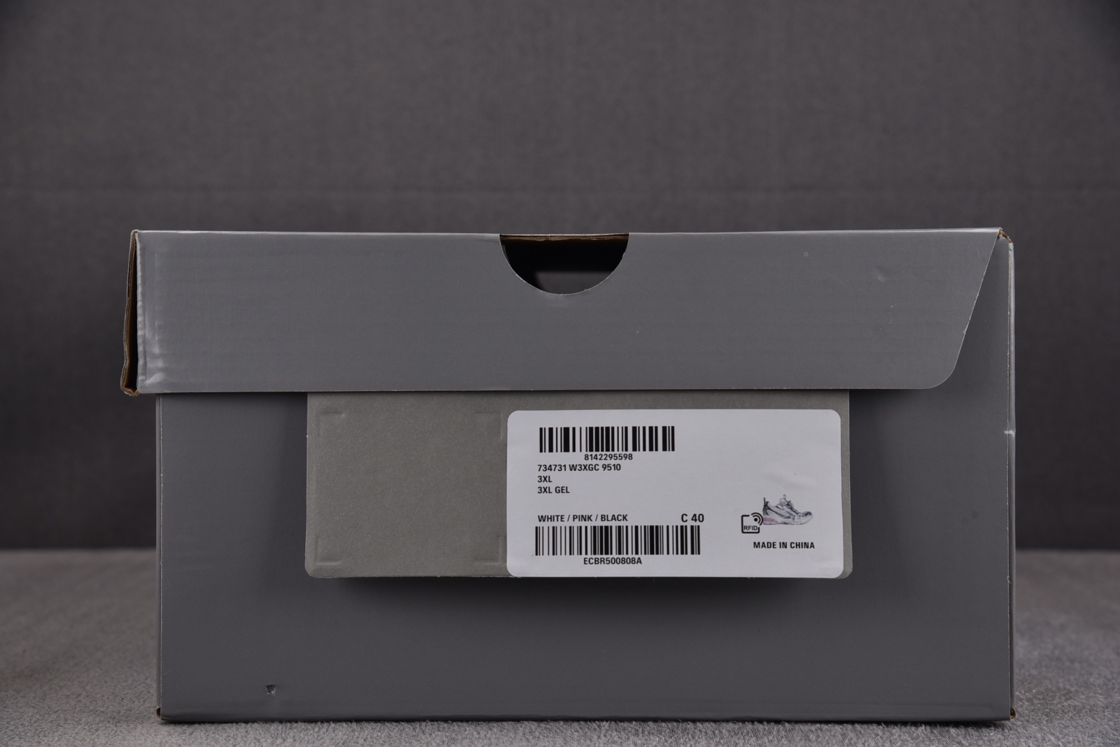 巴黎 EUR:35-46 偏大一码纯原-Balenciaga 3XL GEL 灰粉 YZ009-3尺码3