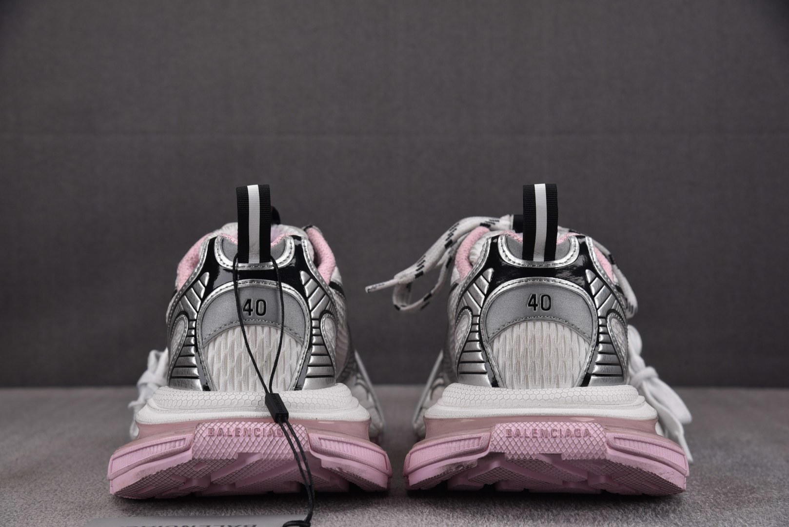 巴黎 EUR:35-46 偏大一码纯原-Balenciaga 3XL GEL 灰粉 YZ009-3尺码3