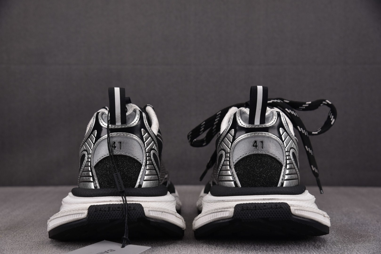 巴黎 EUR:35-46 偏大一码纯原-Balenciaga 3XL 黑灰 W3XLX1080 YZ00