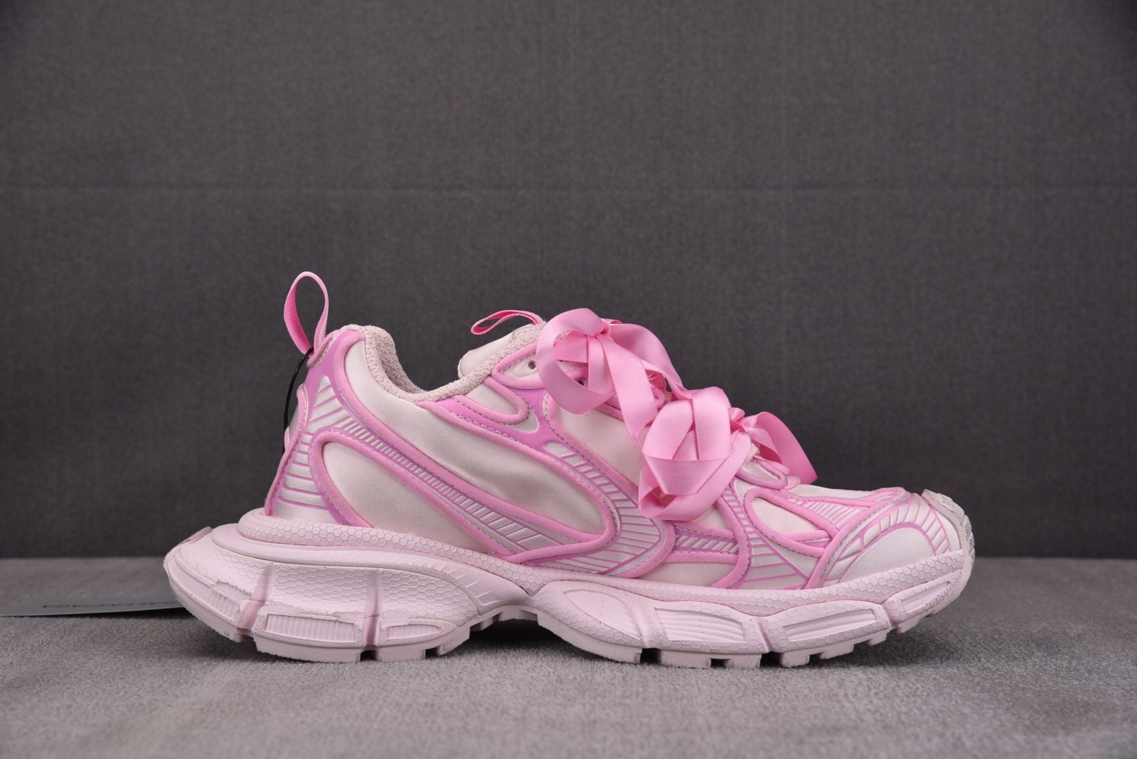 巴黎 EUR:35-40 偏大一码纯原-Balenciaga 3XL SATIN BOWS 粉红 YZ0
